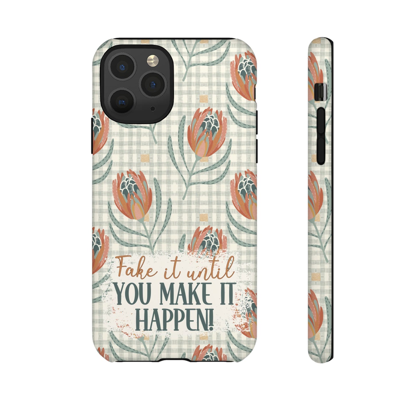 Personalised phone tough case - positive affirmation