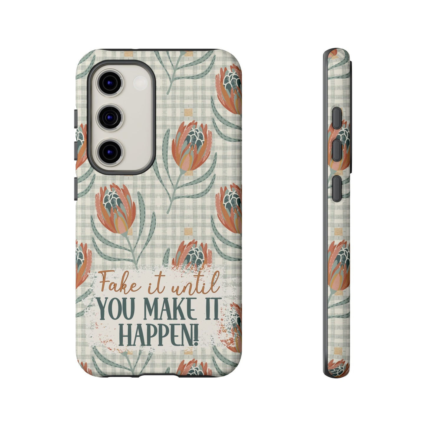 Personalised phone tough case - positive affirmation