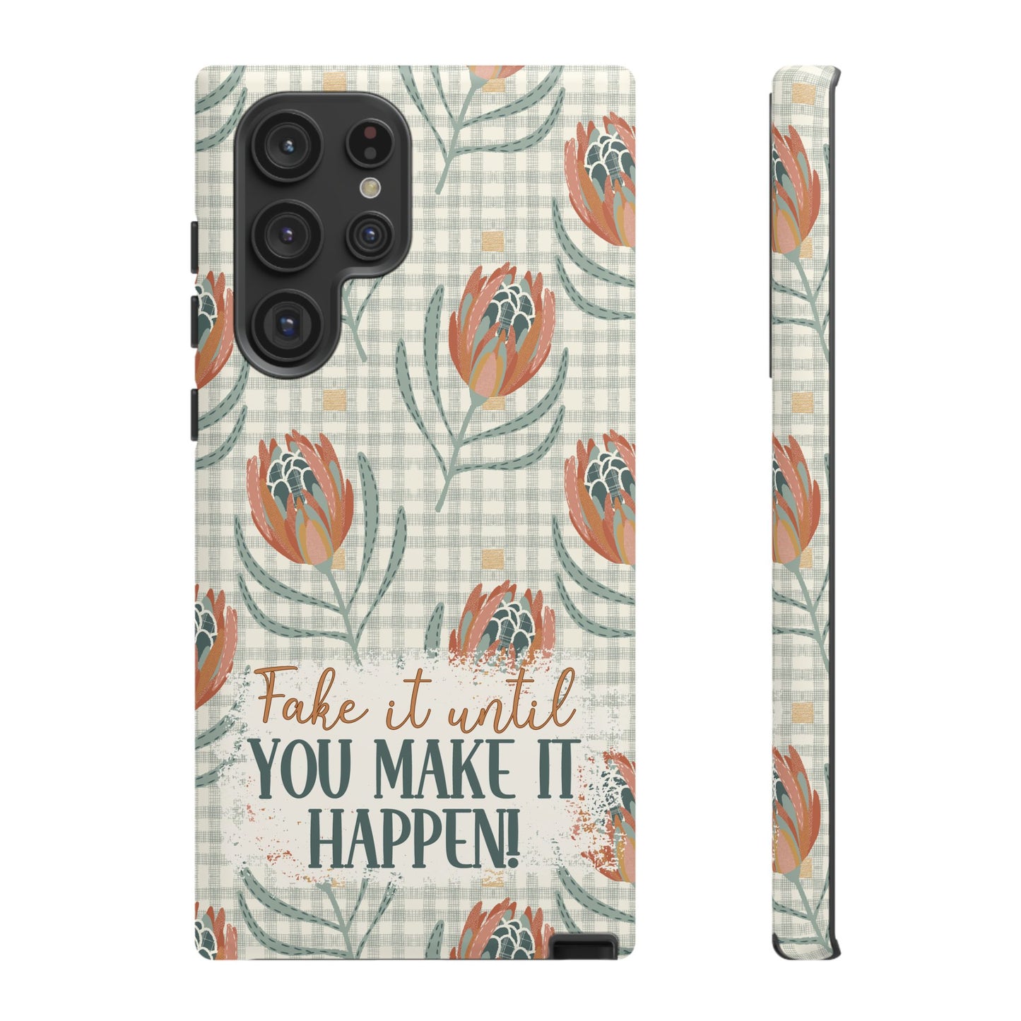 Personalised phone tough case - positive affirmation