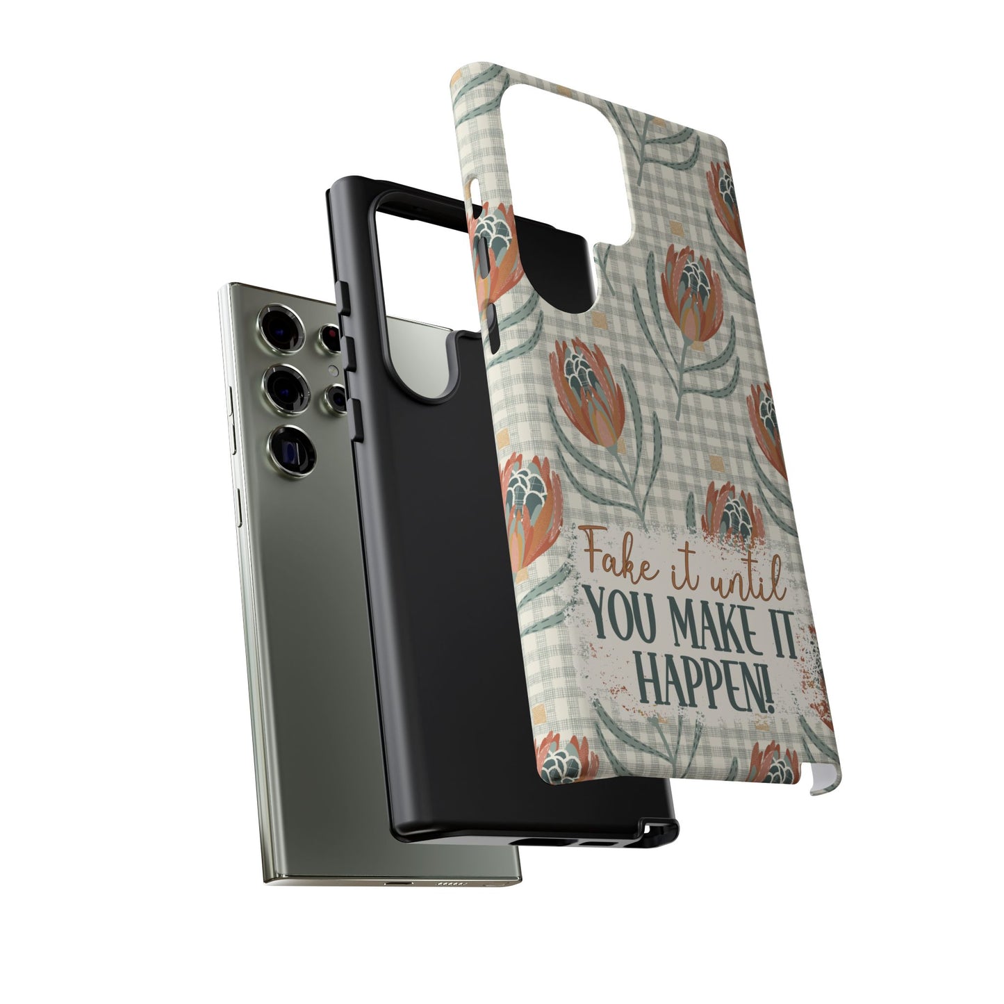Personalised phone tough case - positive affirmation