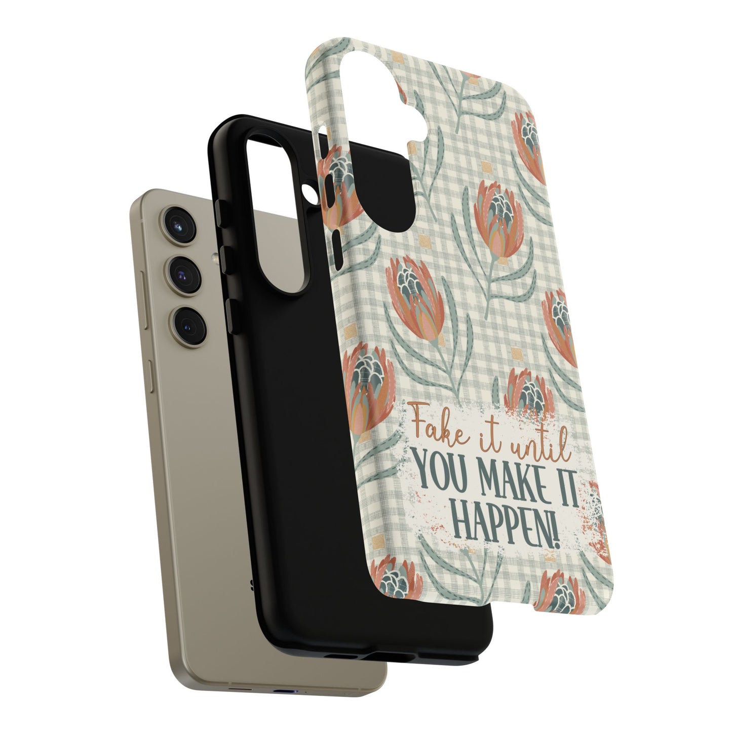 Personalised phone tough case - positive affirmation