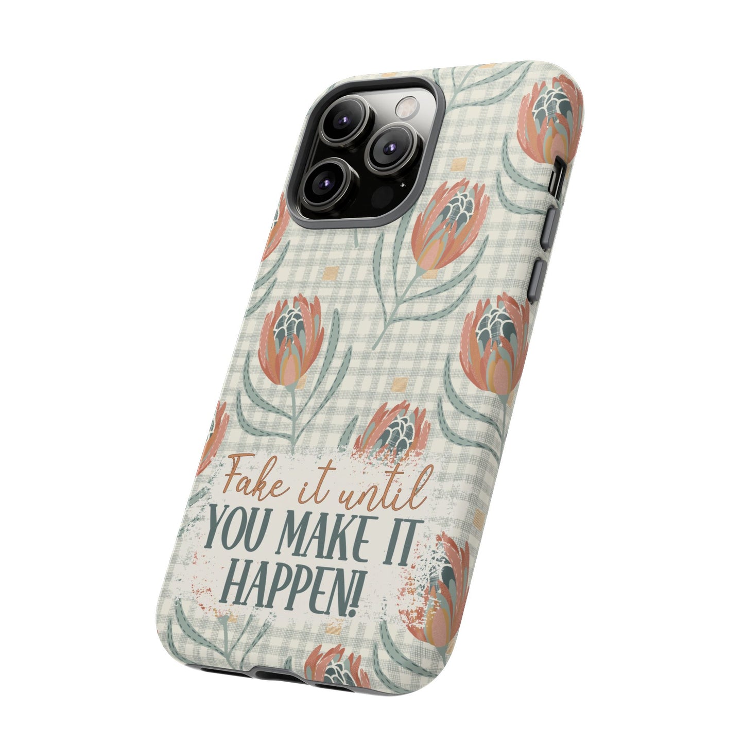 Personalised phone tough case - positive affirmation