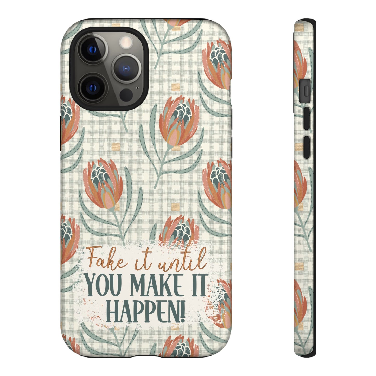 Personalised phone tough case - positive affirmation