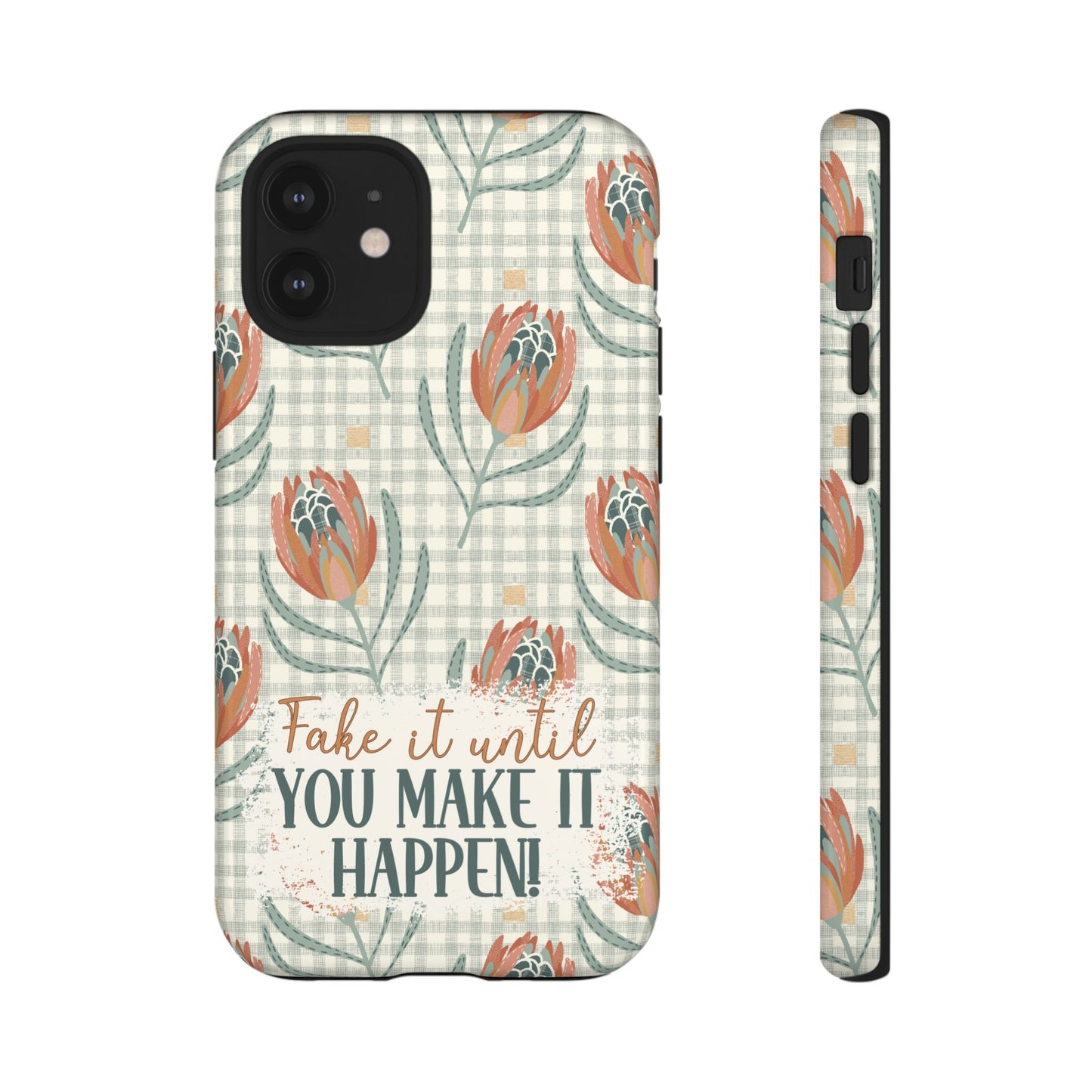 Personalised phone tough case - positive affirmation
