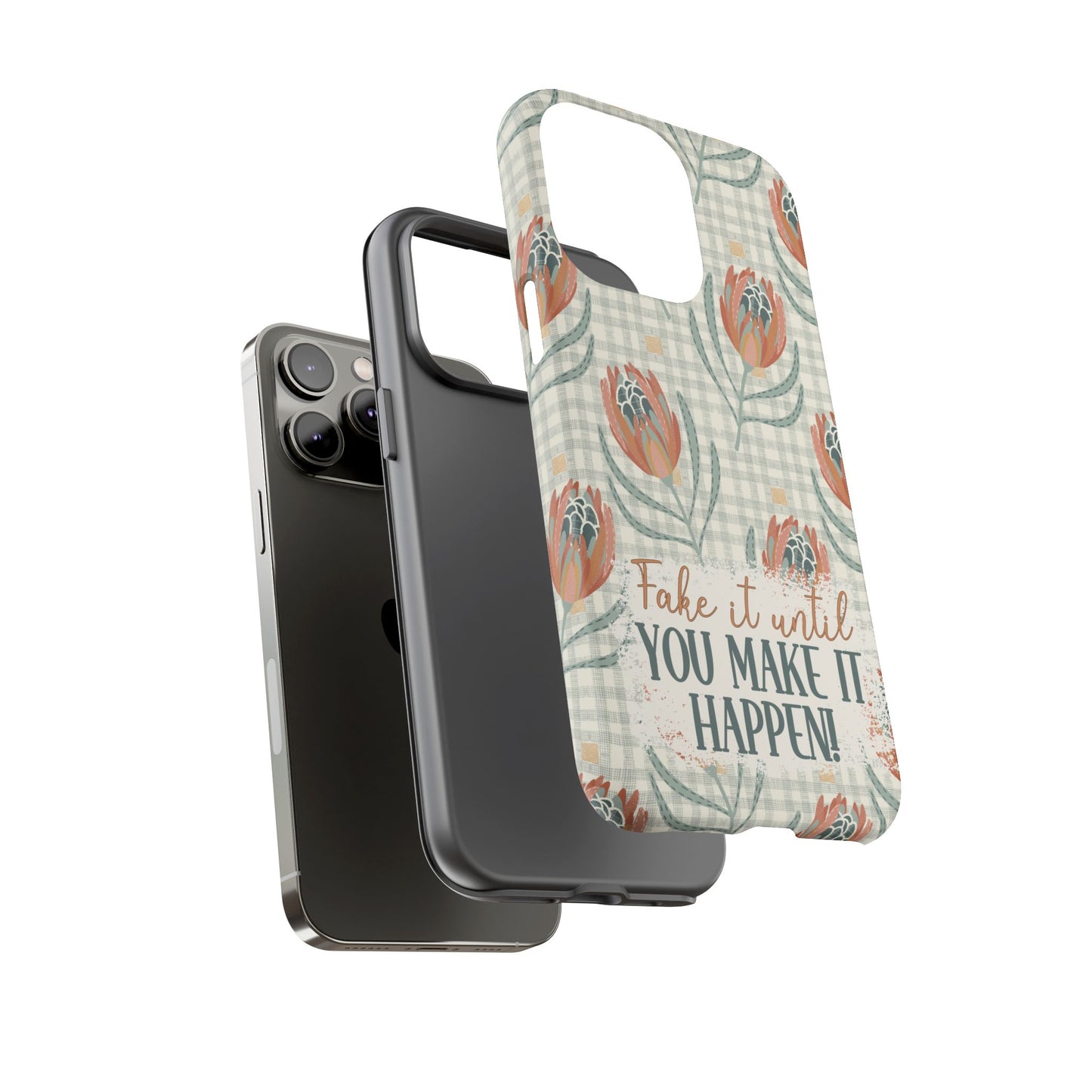Personalised phone tough case - positive affirmation