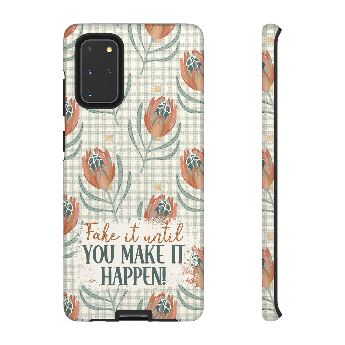 Personalised phone tough case - positive affirmation