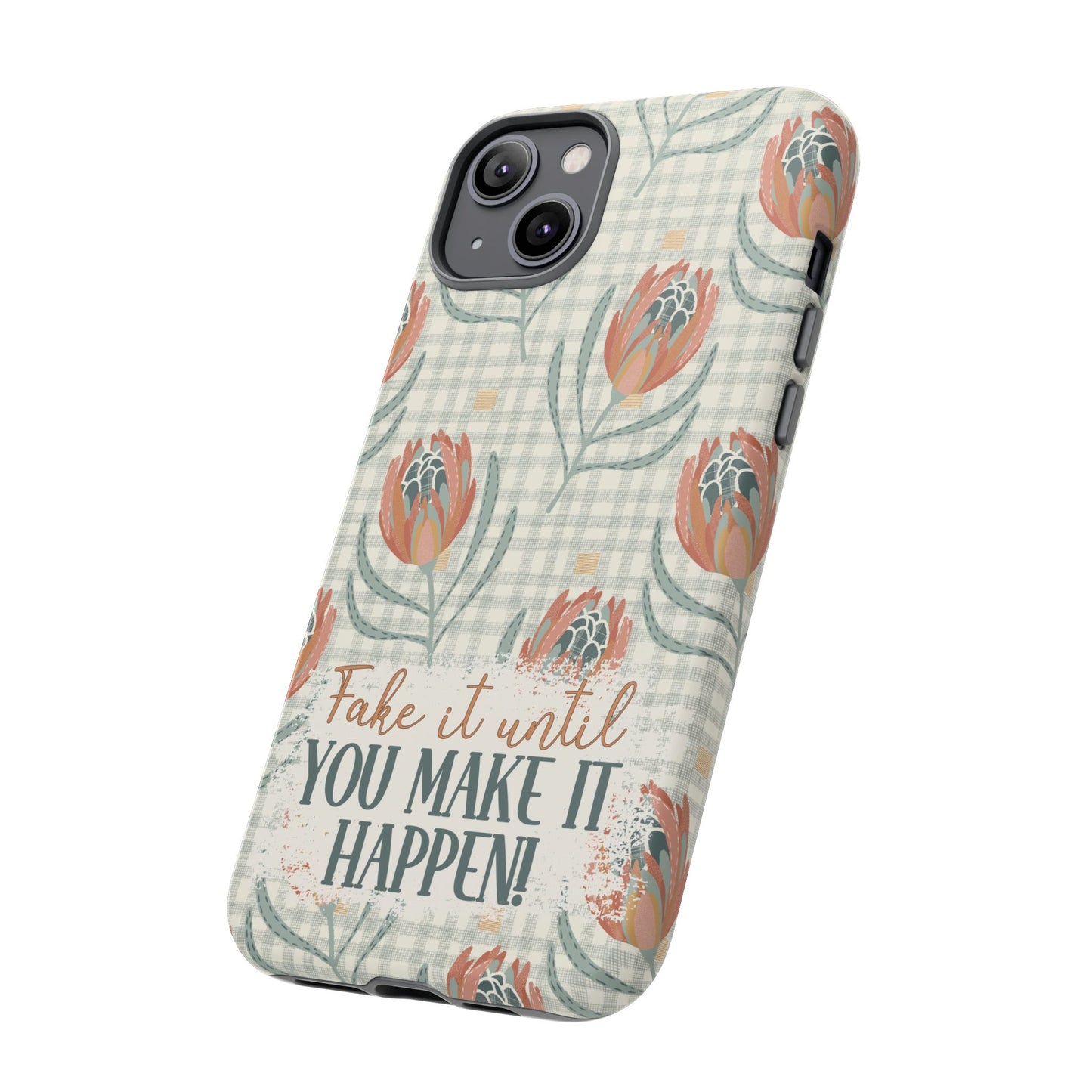 Personalised phone tough case - positive affirmation