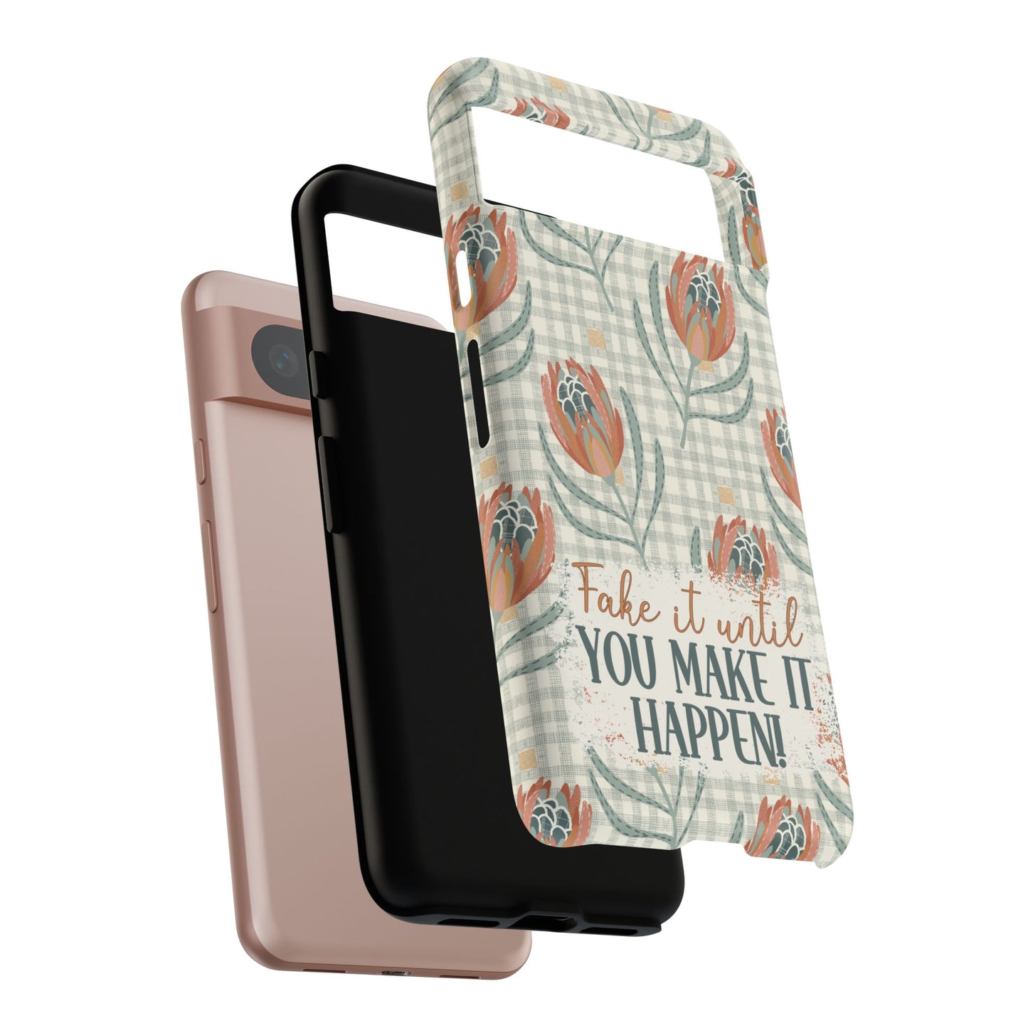 Personalised phone tough case - positive affirmation
