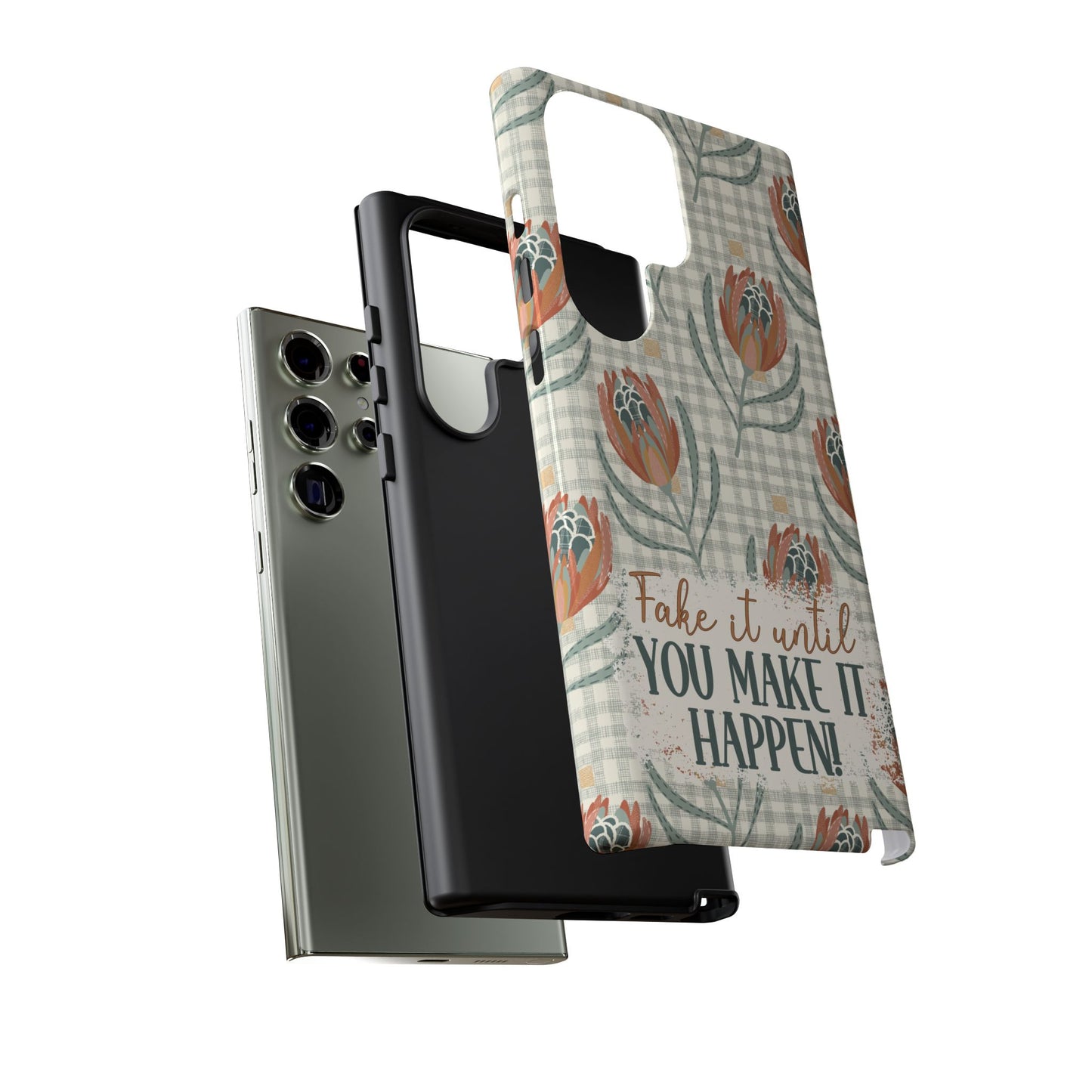 Personalised phone tough case - positive affirmation