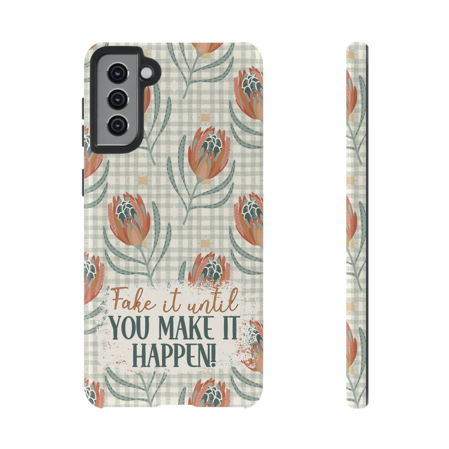 Personalised phone tough case - positive affirmation