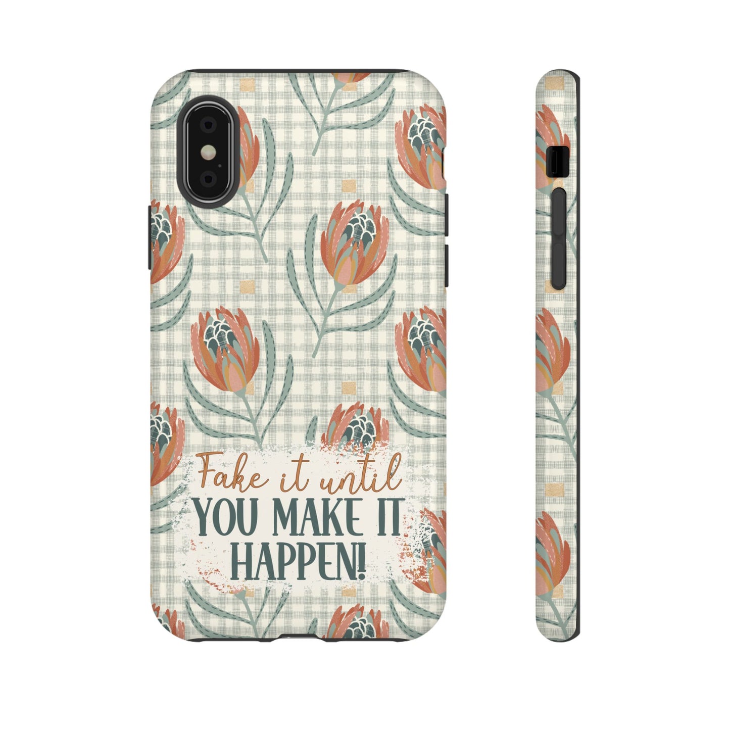 Personalised phone tough case - positive affirmation