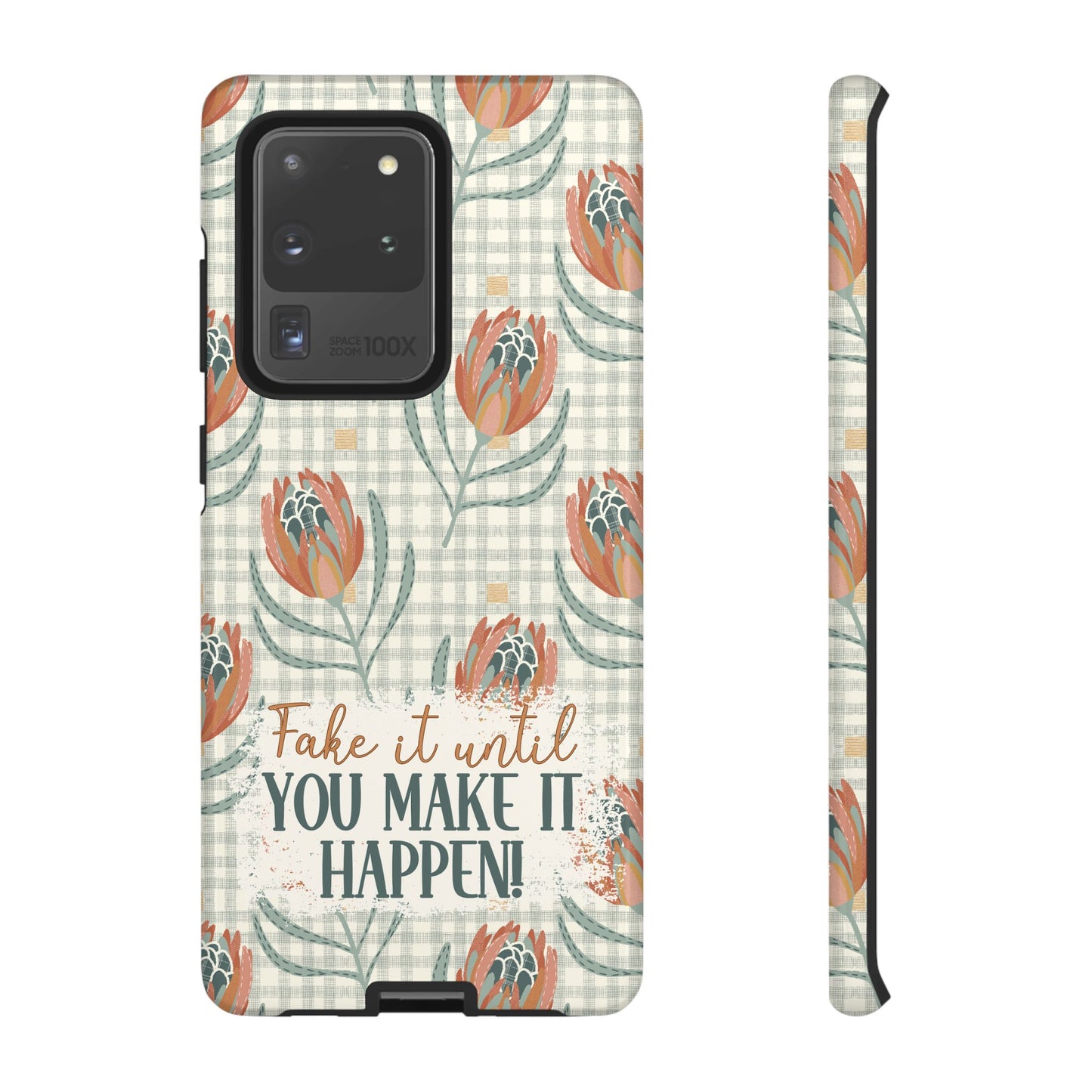 Personalised phone tough case - positive affirmation