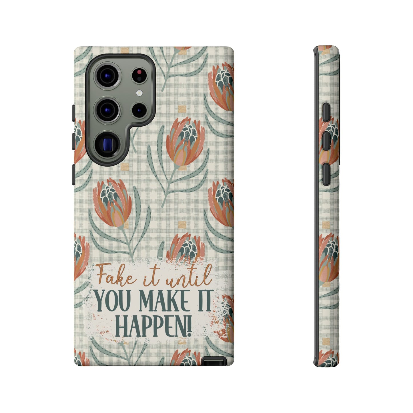 Personalised phone tough case - positive affirmation