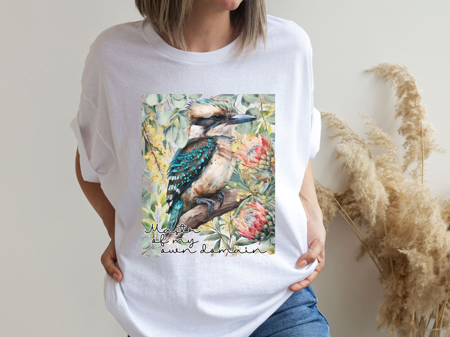 Custom designed Australian Kookaburra T Shirt - Solei Designs