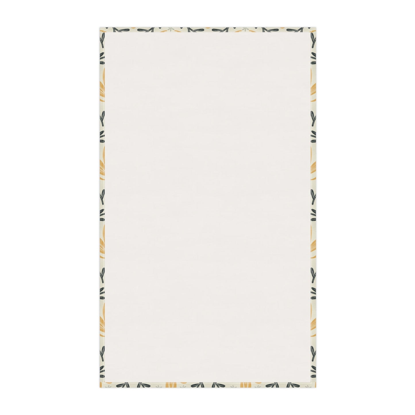 Leafy Yellow compliment - 100% Cotton Kitchen Tea Towels from the Summer Daze Collection - Solei Designs