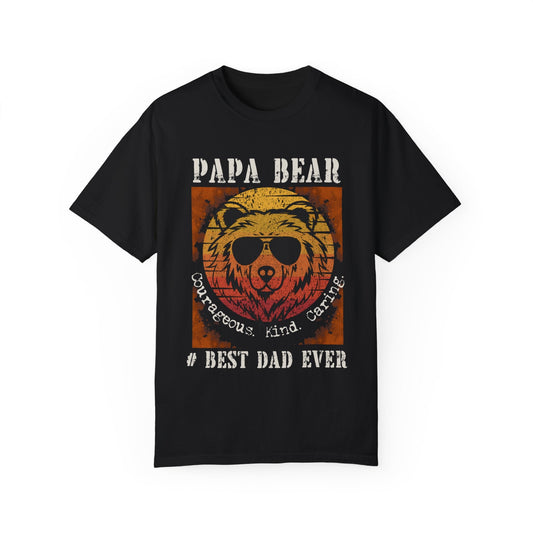 Best Dad Ever, Fathers Day t shirt, Pappa Bear graphic tee - Solei Designs