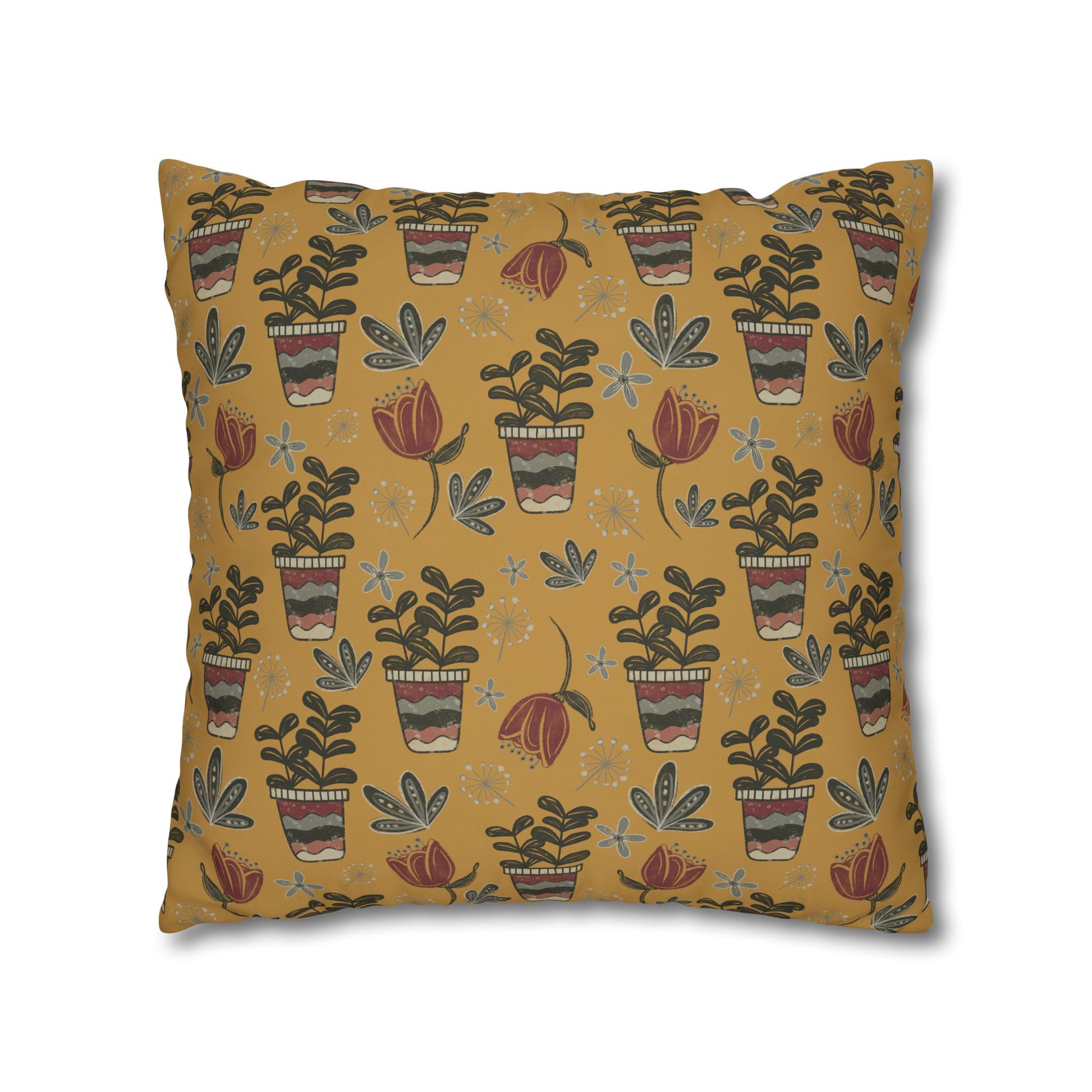 Country Cottage Collection - Cushion with hand drawn artwork - Solei Designs