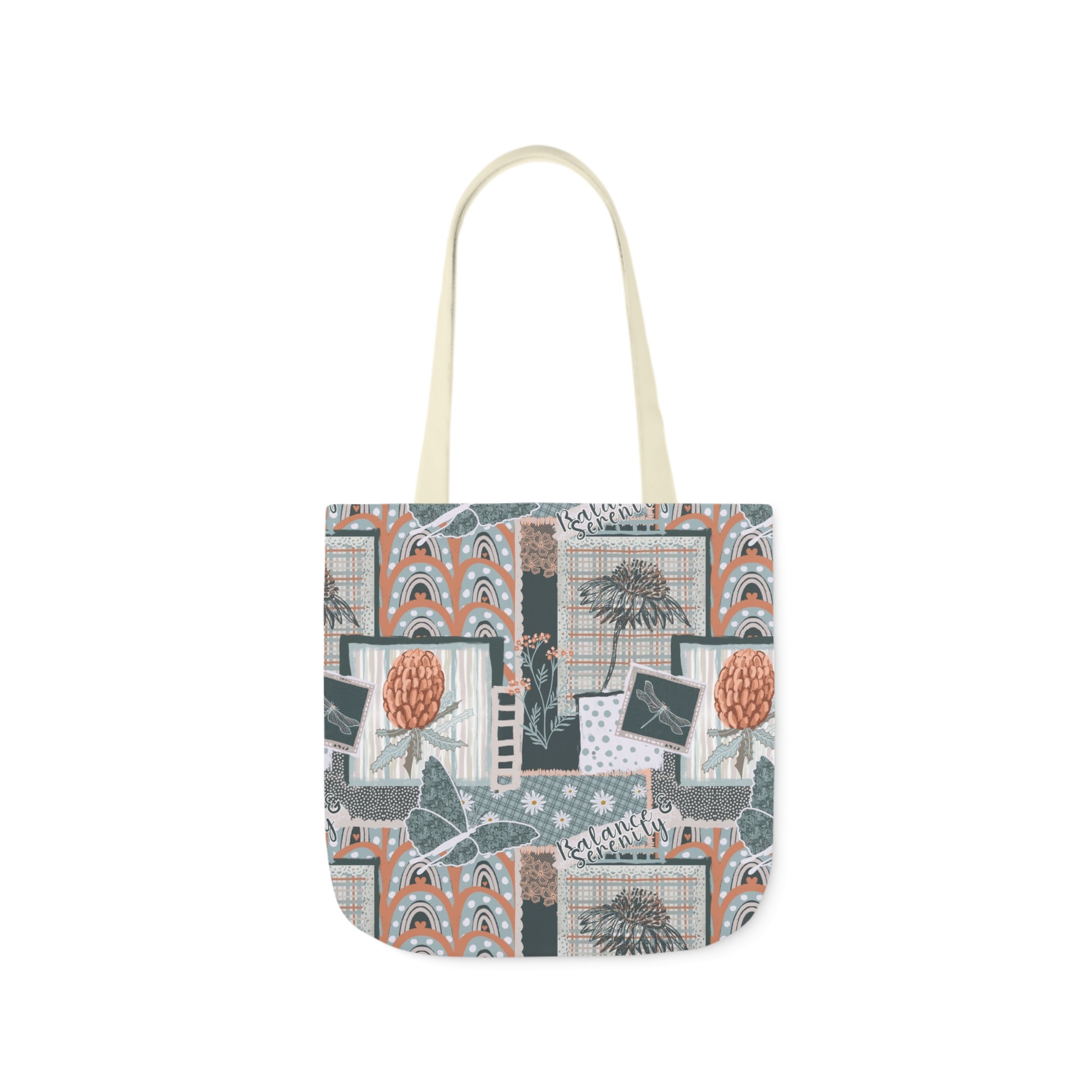 Canvas Tote Bag - Hand drawn artwork - Solei Designs