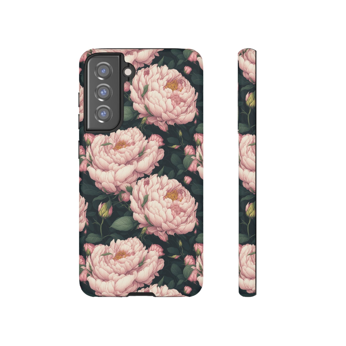 Pink Peony Phone Tough Case