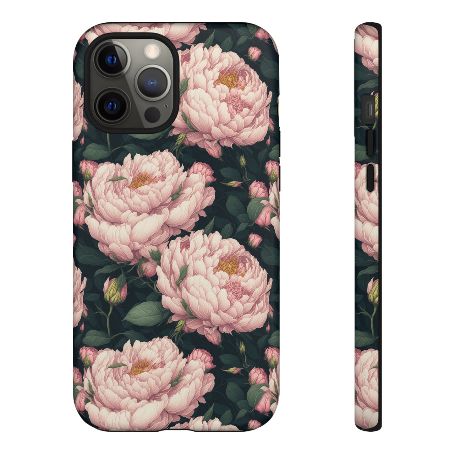 Pink Peony Phone Tough Case