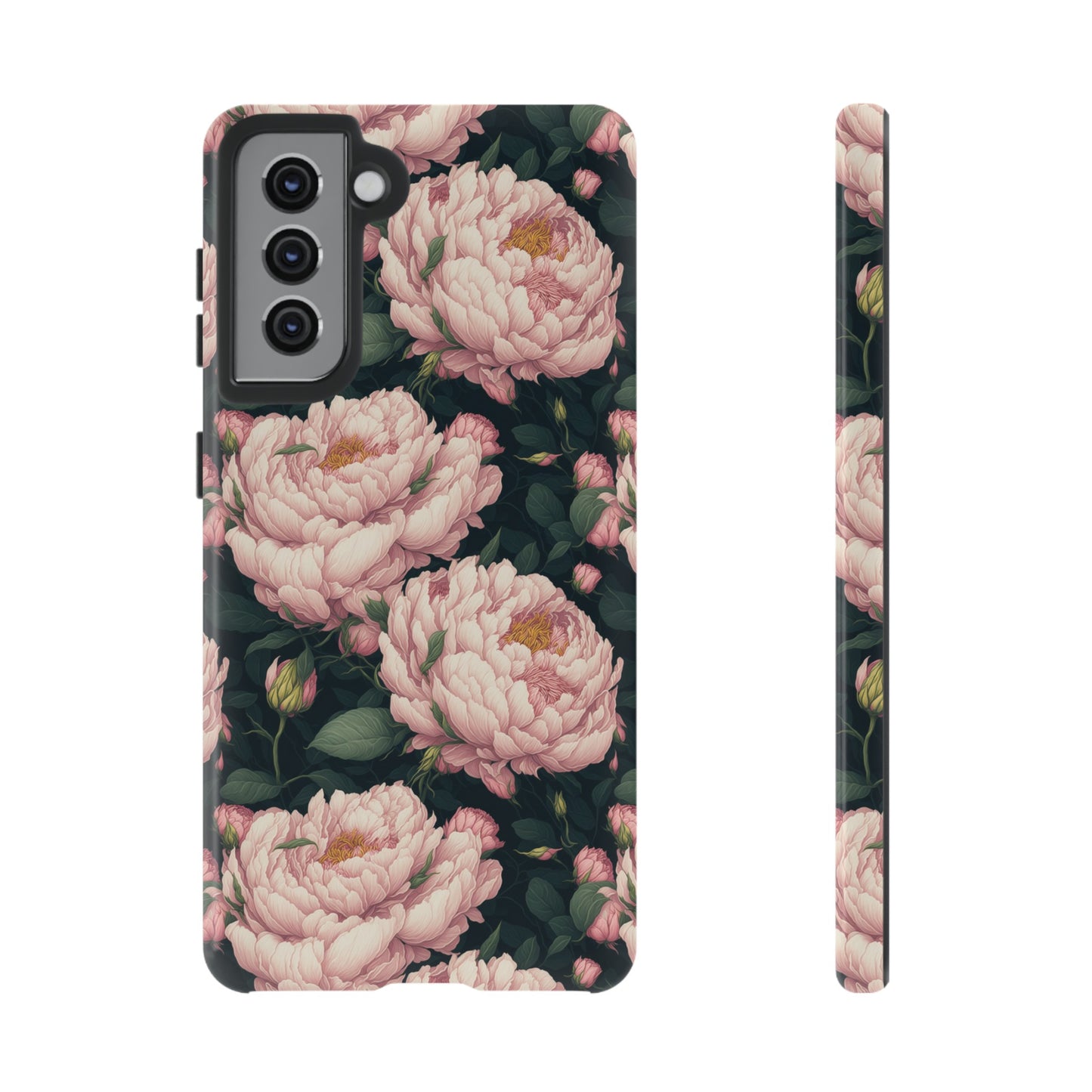 Pink Peony Phone Tough Case