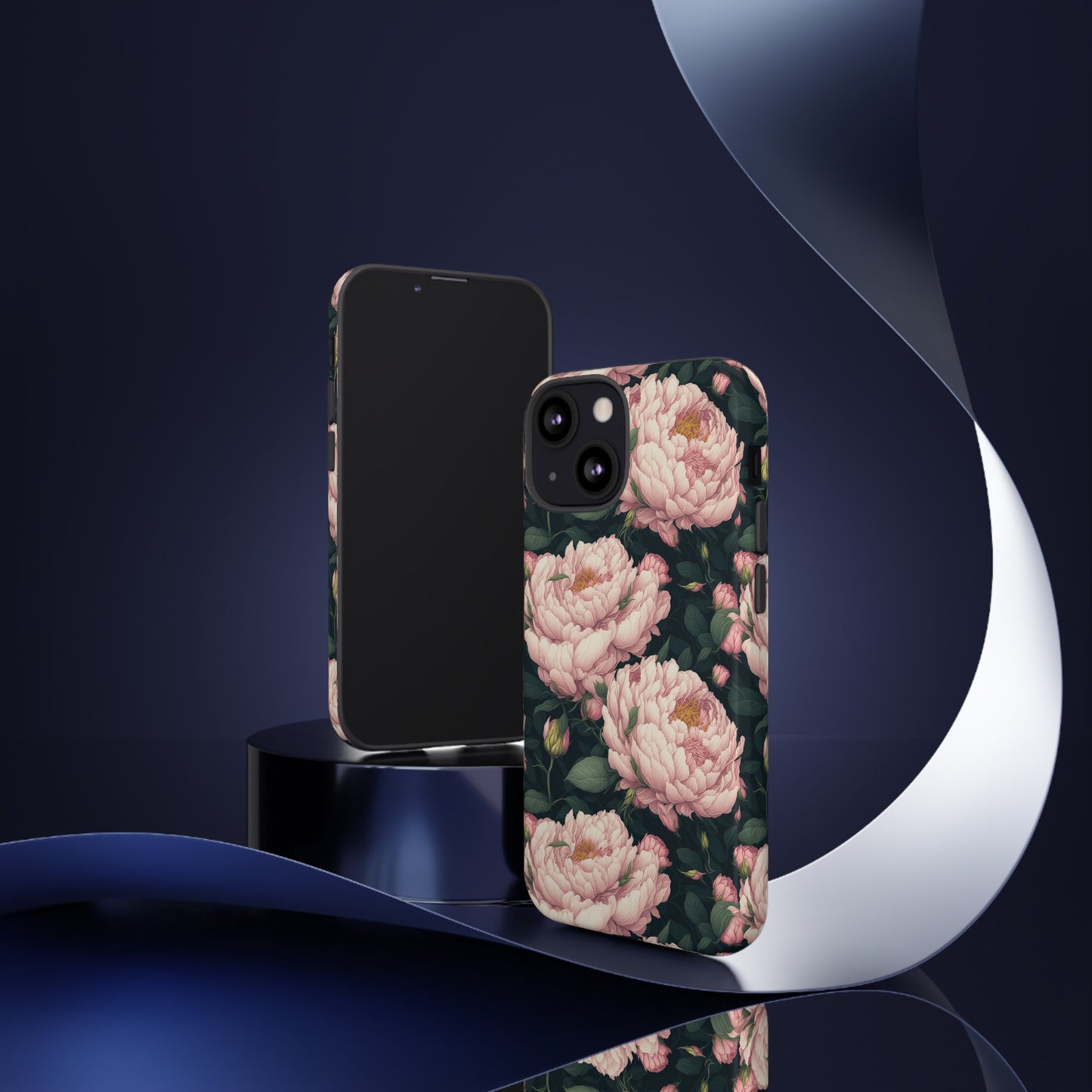 Pink Peony Phone Tough Case