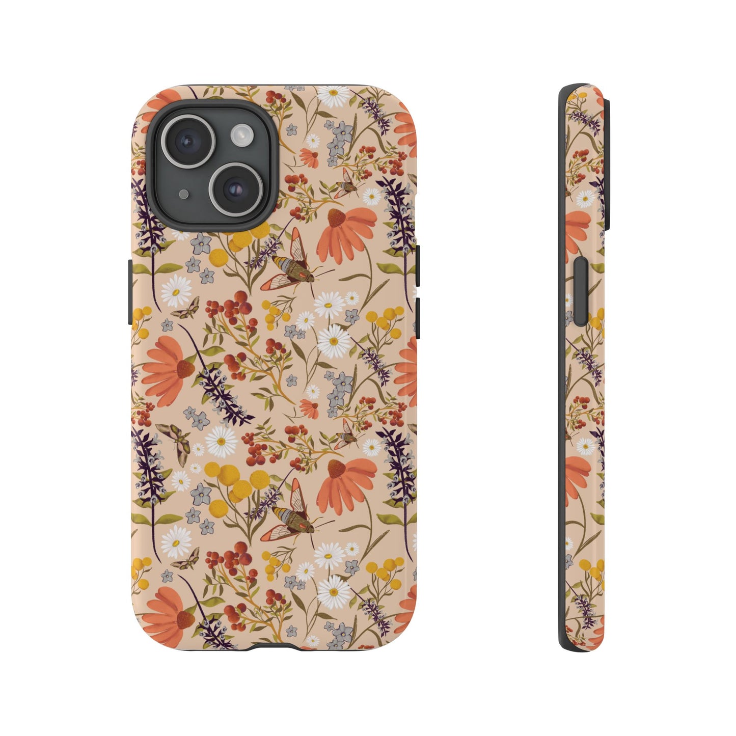 Whimsical Wildflower Design - Phone tough case