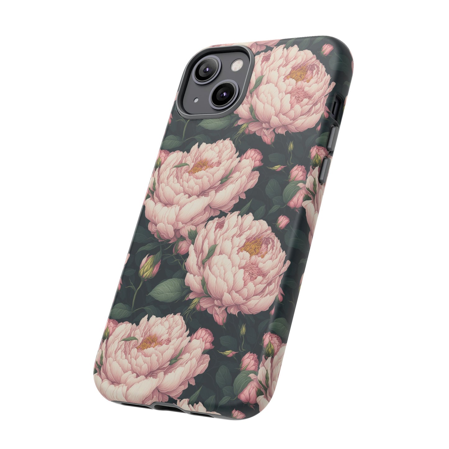 Pink Peony Phone Tough Case