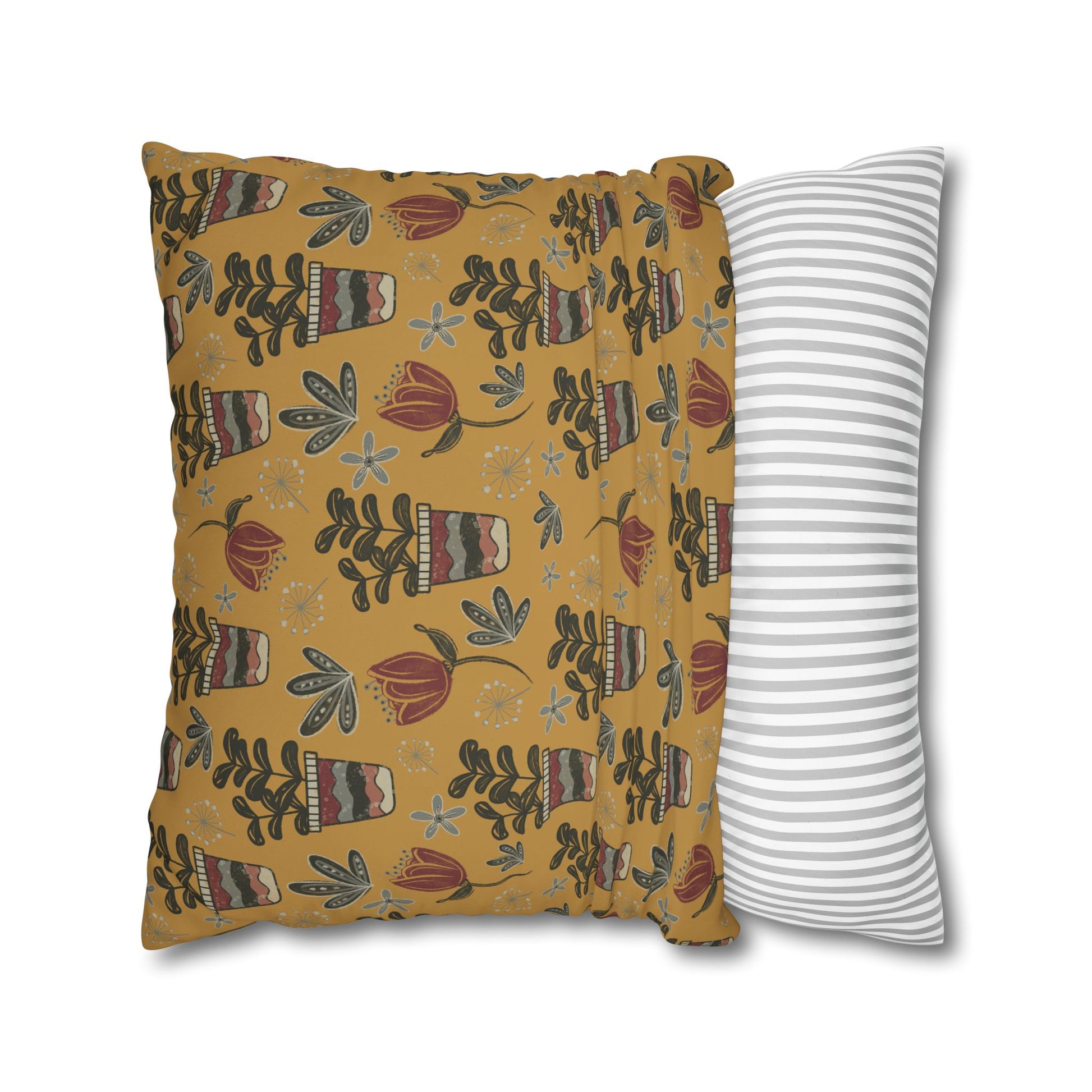 Country Cottage Collection - Cushion with hand drawn artwork - Solei Designs