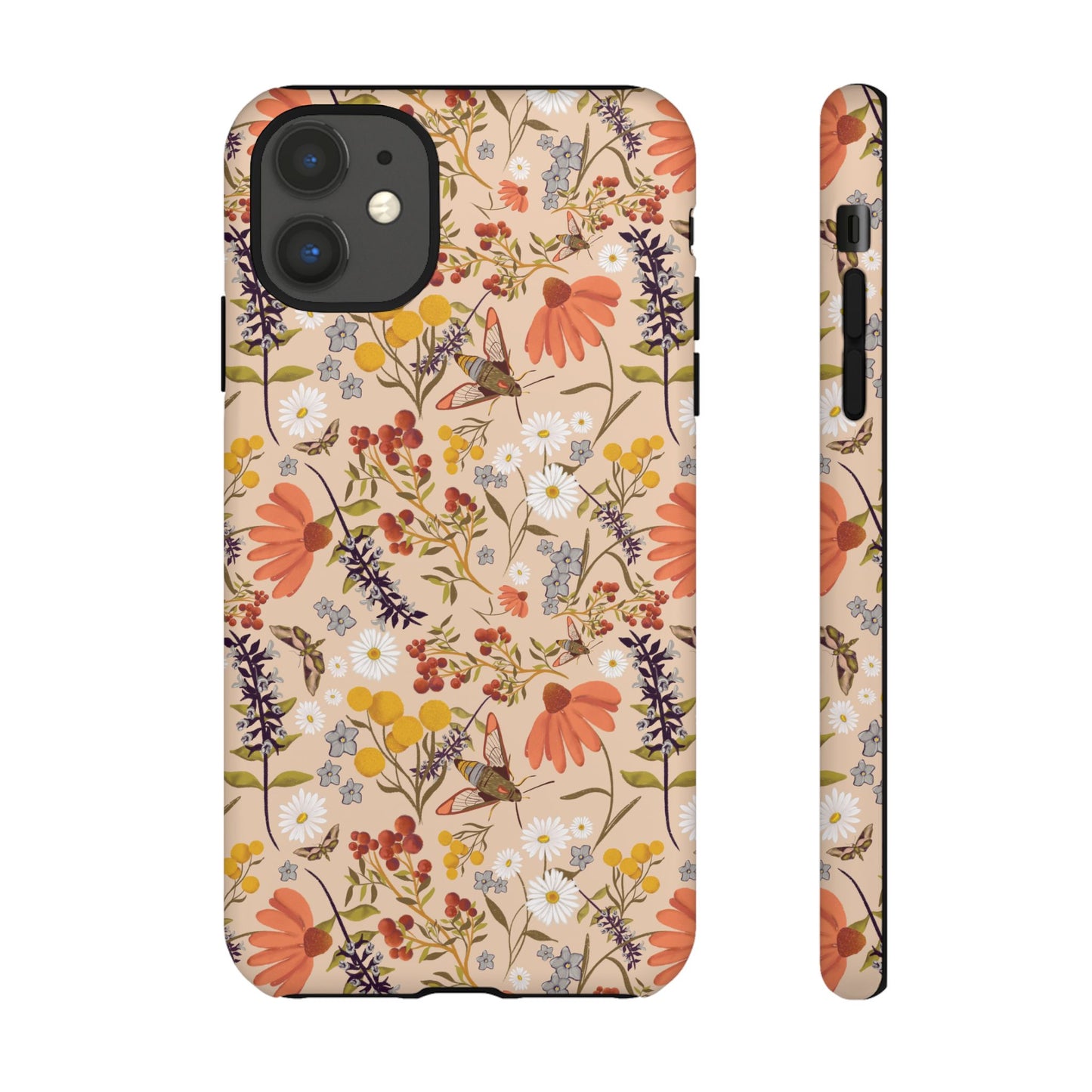 Whimsical Wildflower Design - Phone tough case