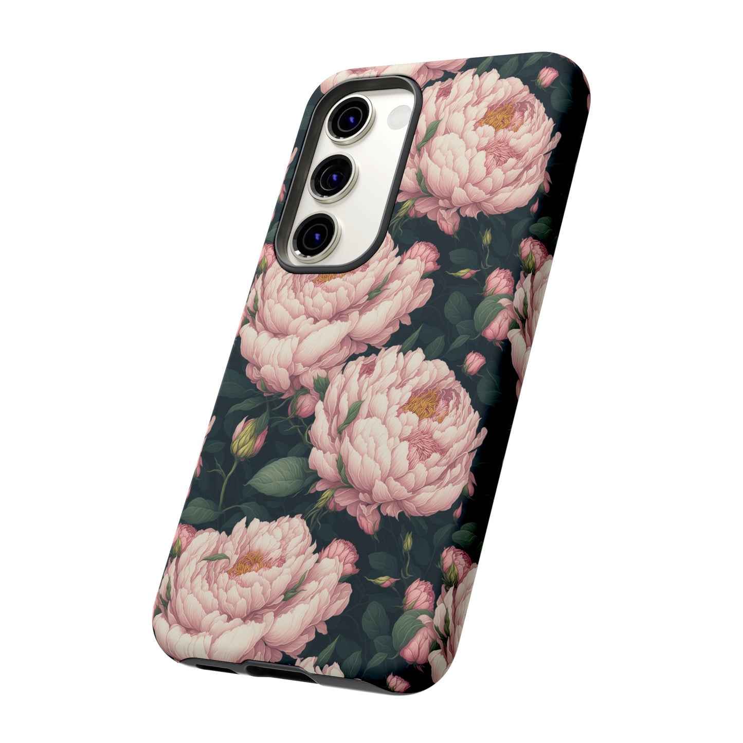 Pink Peony Phone Tough Case