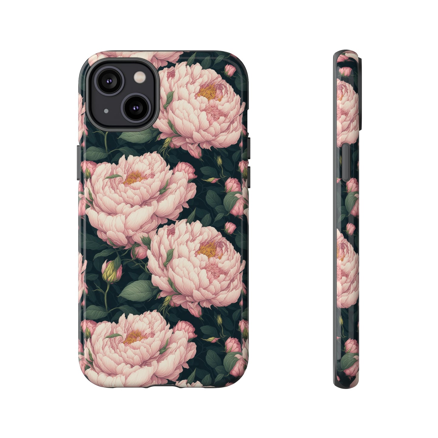 Pink Peony Phone Tough Case