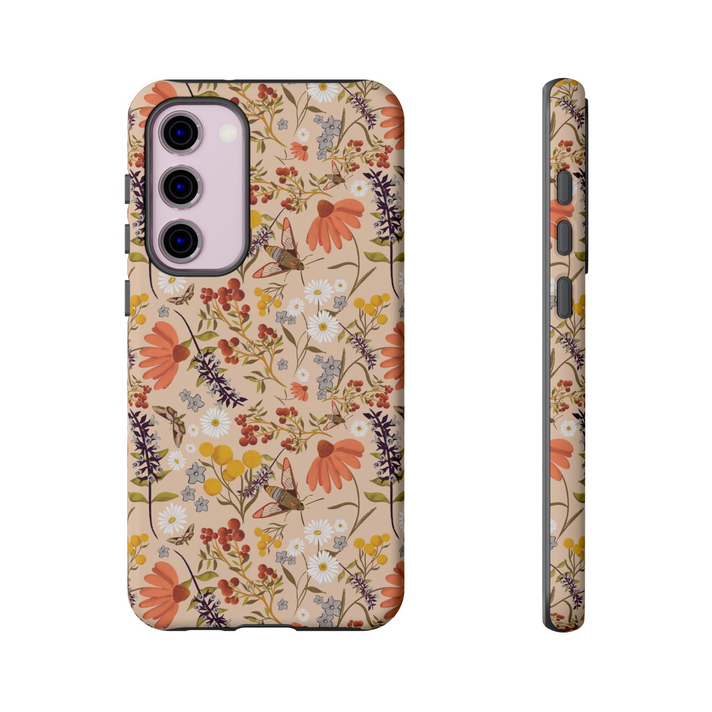 Whimsical Wildflower Design - Phone tough case