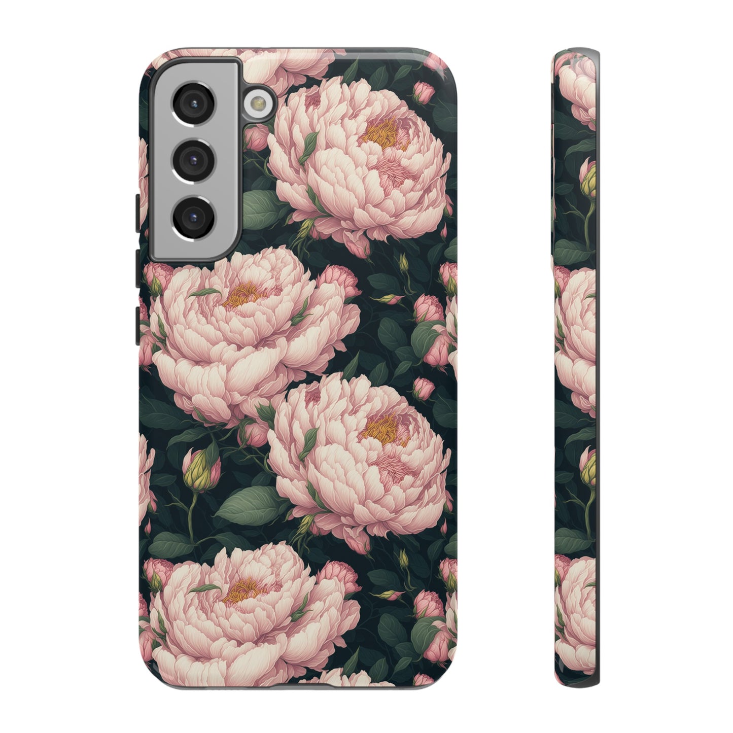 Pink Peony Phone Tough Case