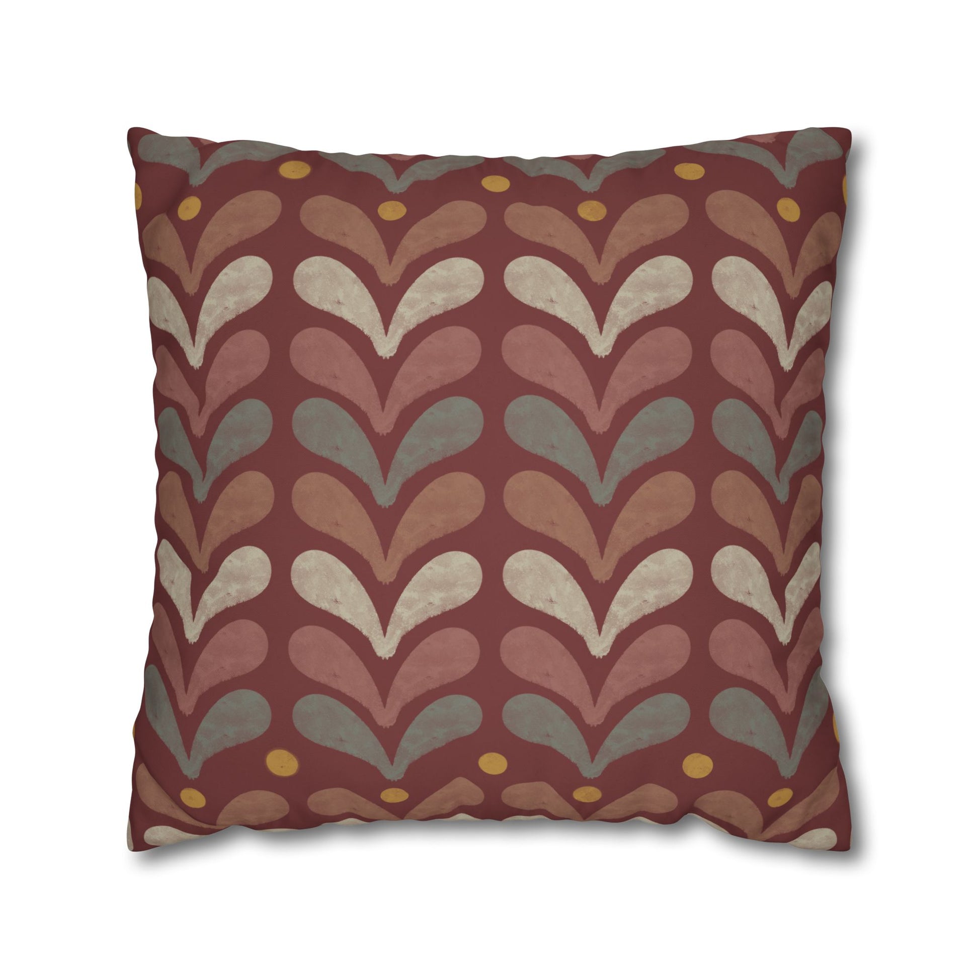 Country Cottage Design - Cushion with hand drawn artwork - Solei Designs