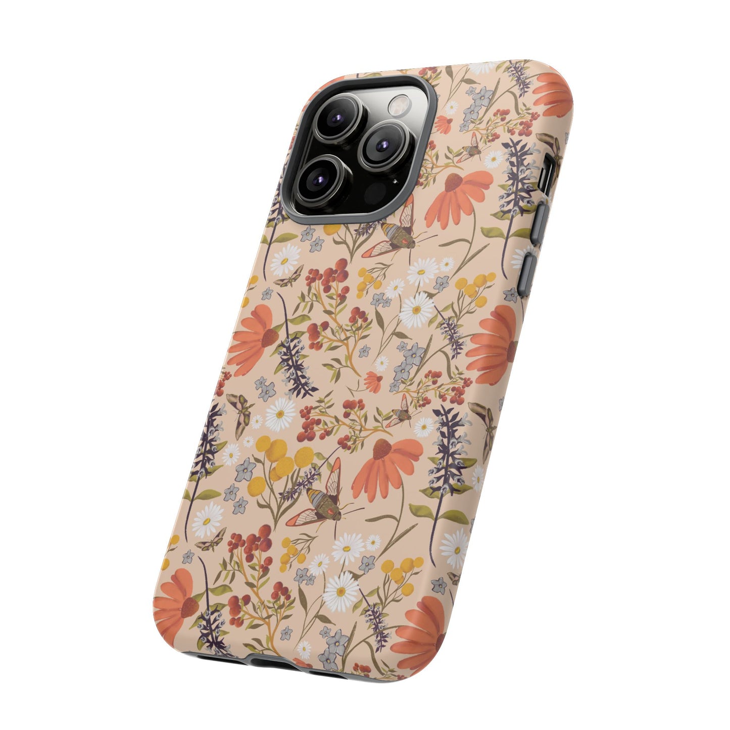 Whimsical Wildflower Design - Phone tough case