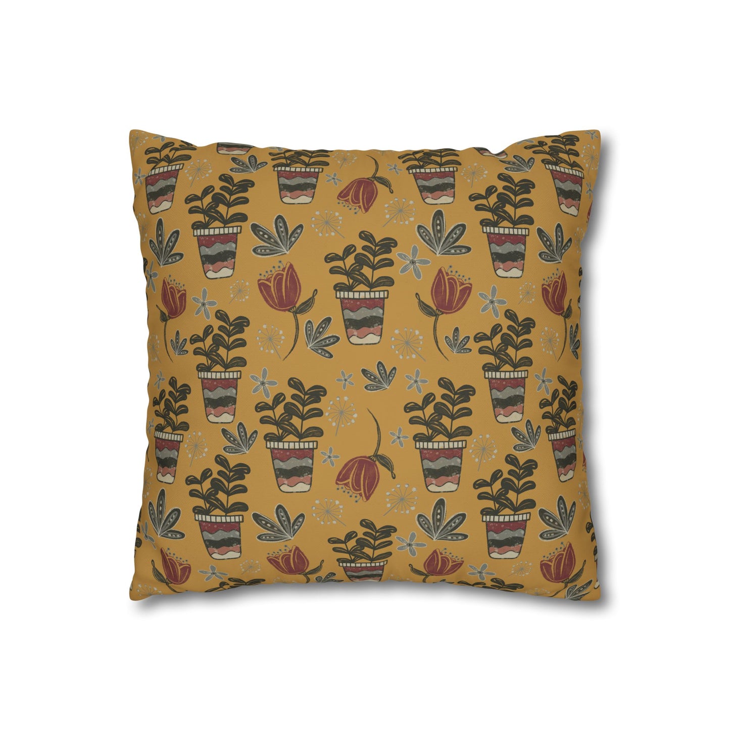 Country Cottage Collection - Cushion with hand drawn artwork - Solei Designs