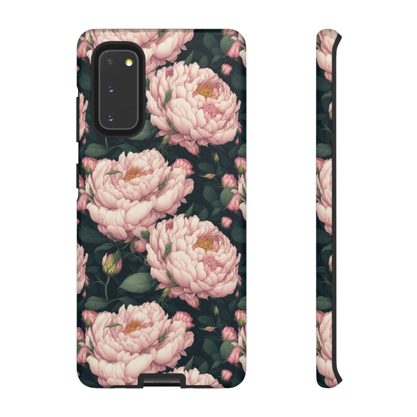 Pink Peony Phone Tough Case