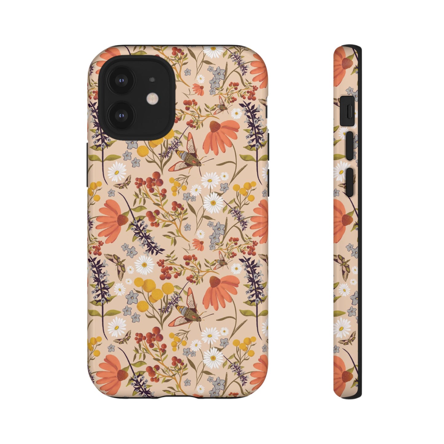 Whimsical Wildflower Design - Phone tough case