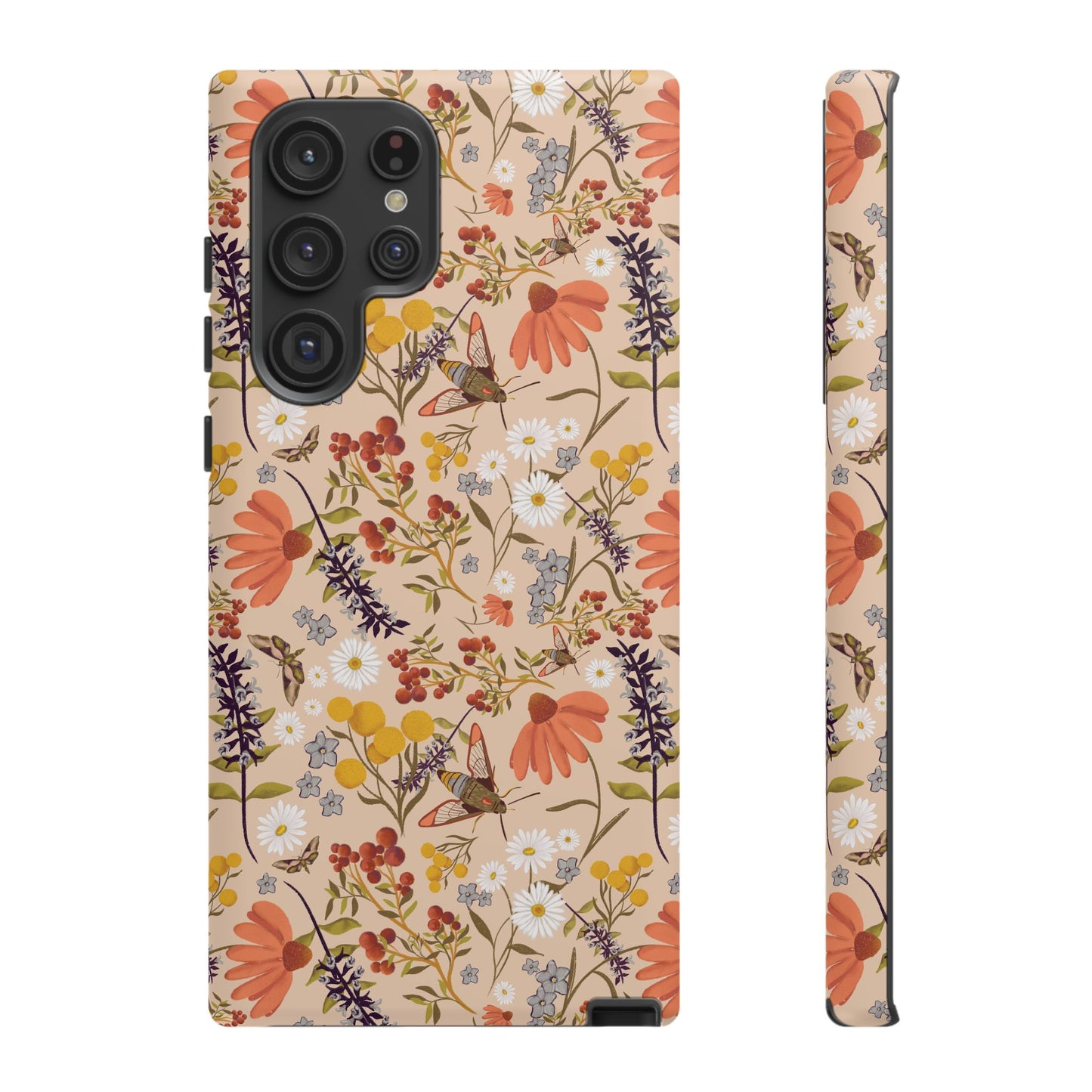 Whimsical Wildflower Design - Phone tough case