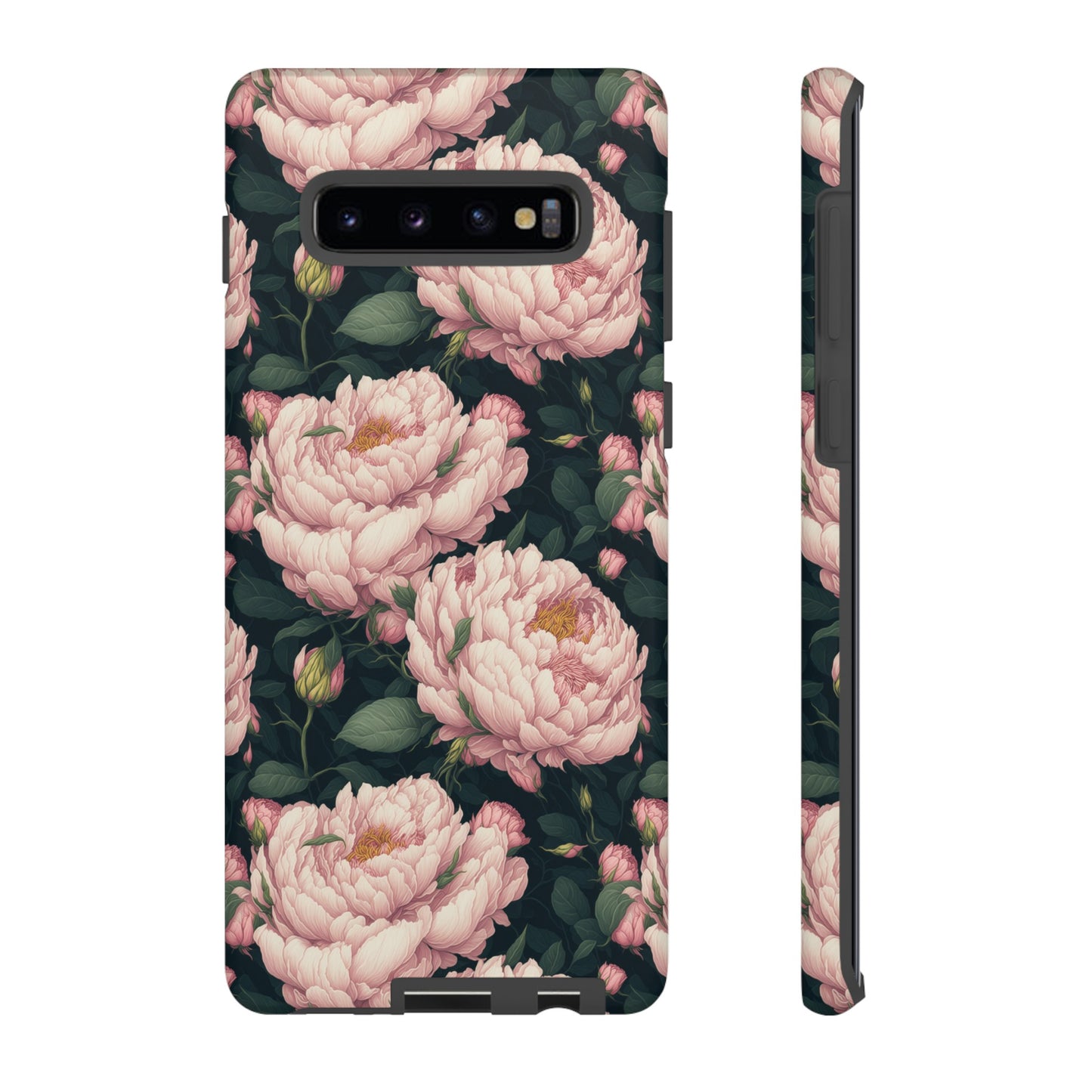 Pink Peony Phone Tough Case