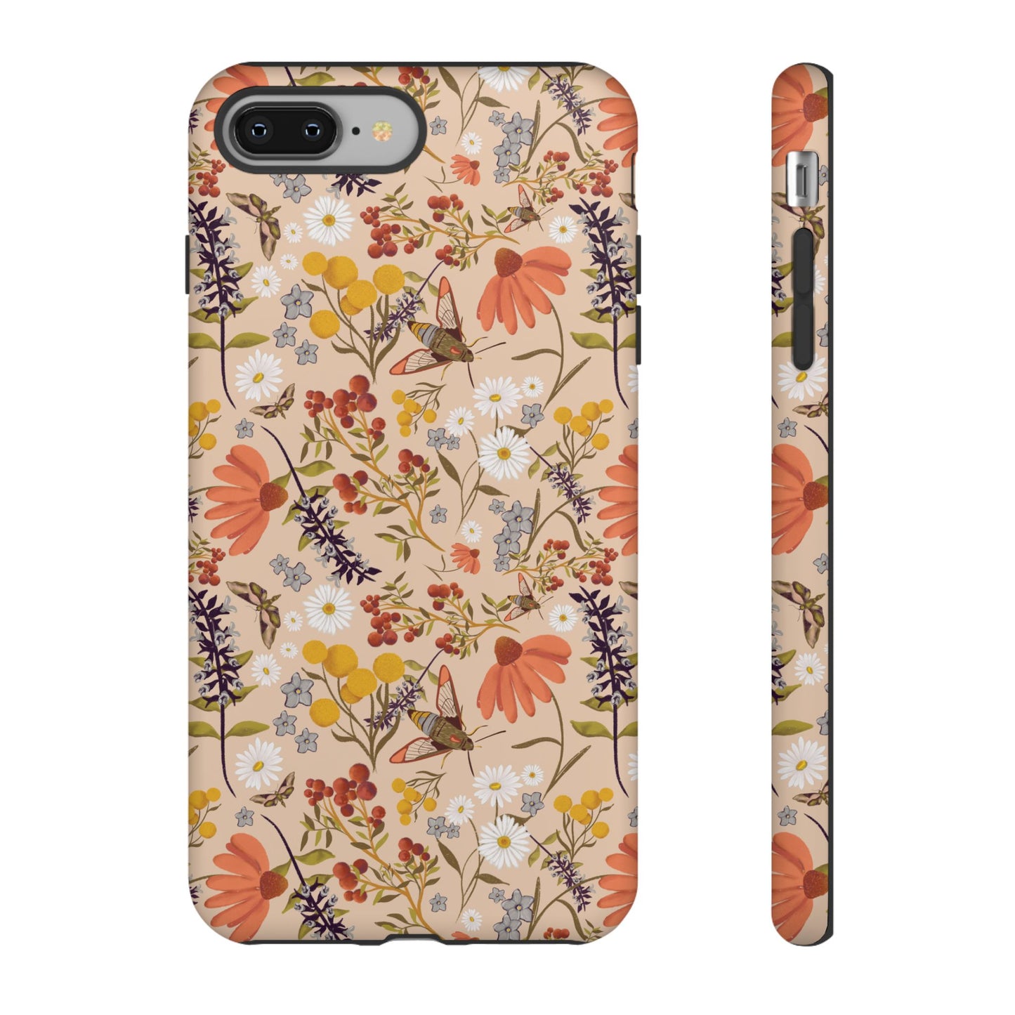 Whimsical Wildflower Design - Phone tough case