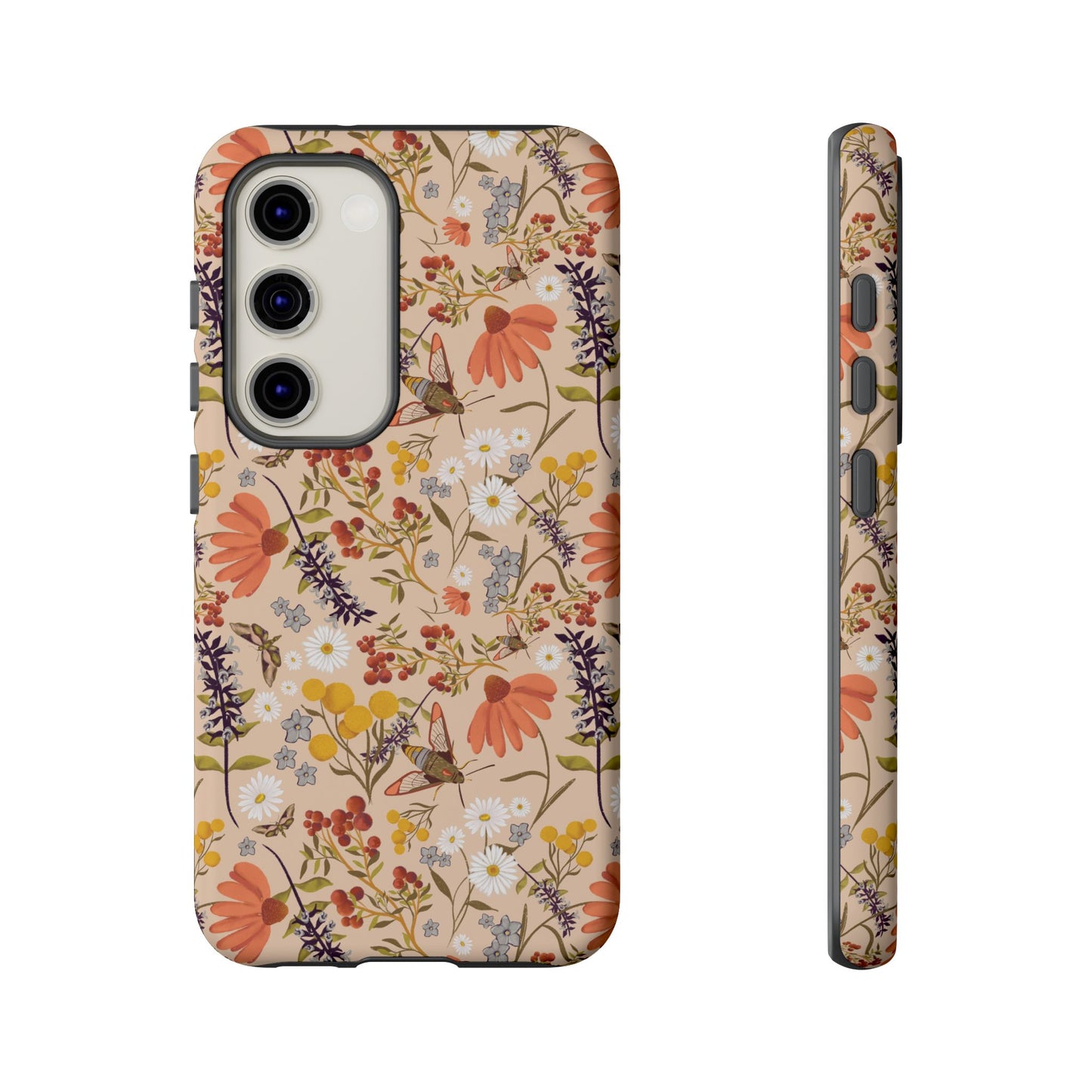 Whimsical Wildflower Design - Phone tough case