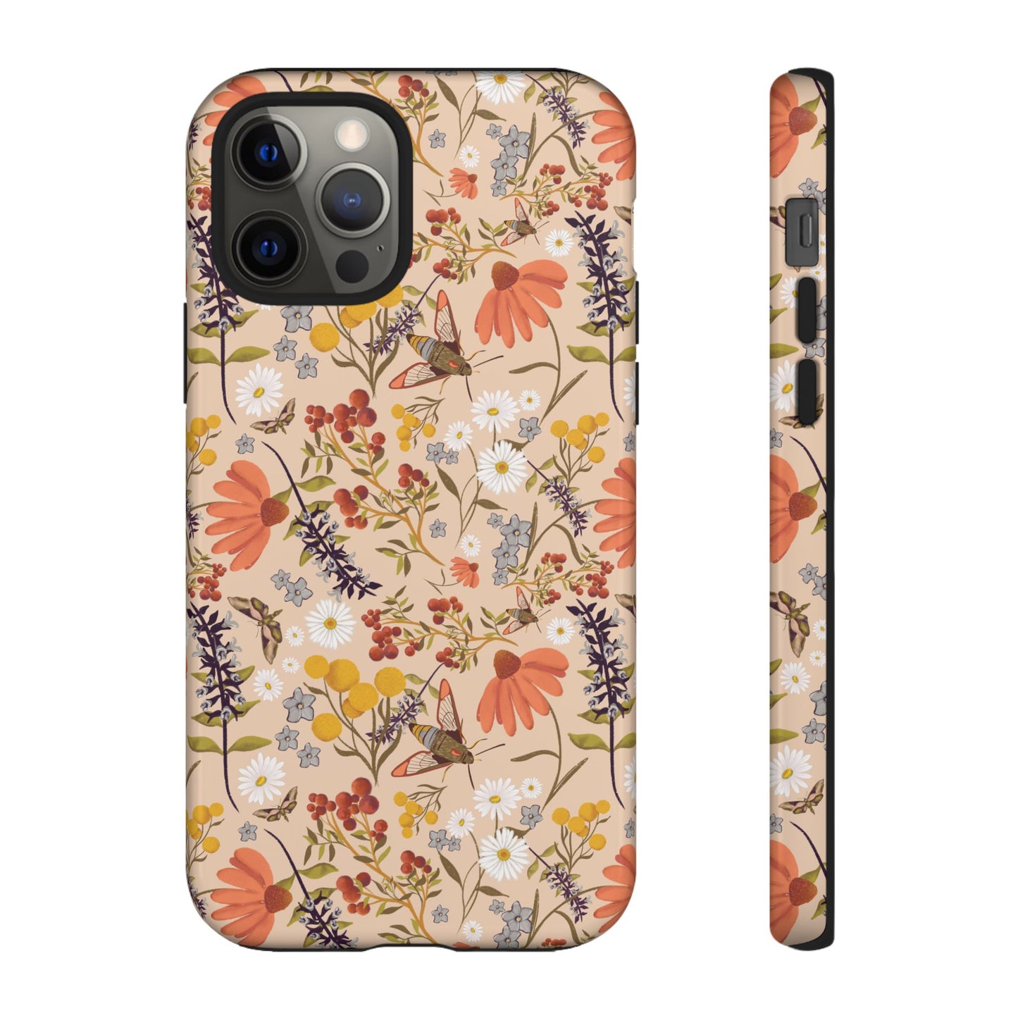 Whimsical Wildflower Design - Phone tough case