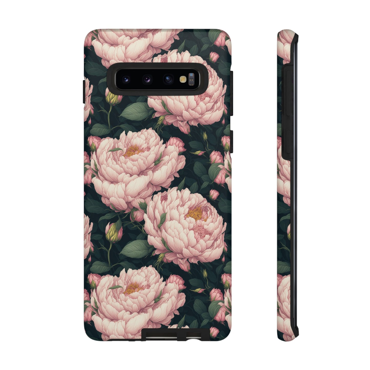 Pink Peony Phone Tough Case