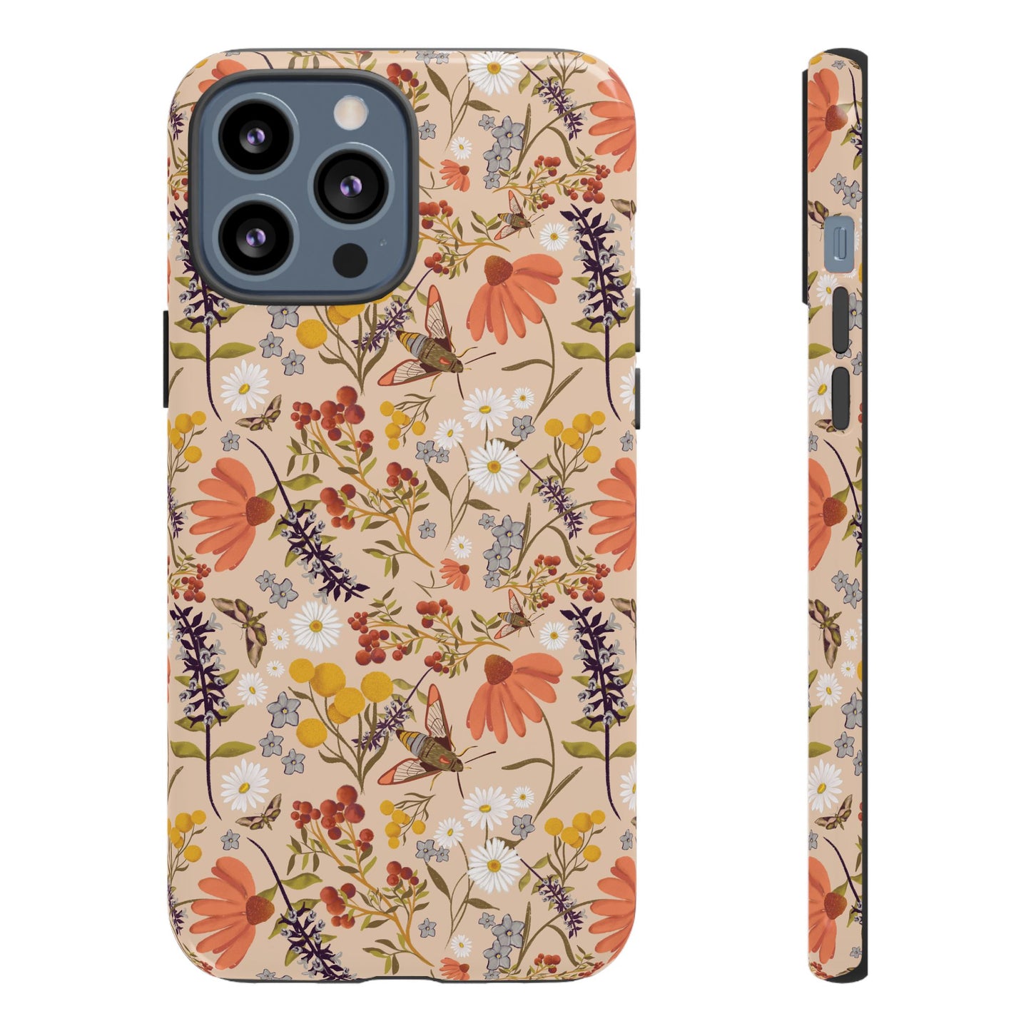 Whimsical Wildflower Design - Phone tough case