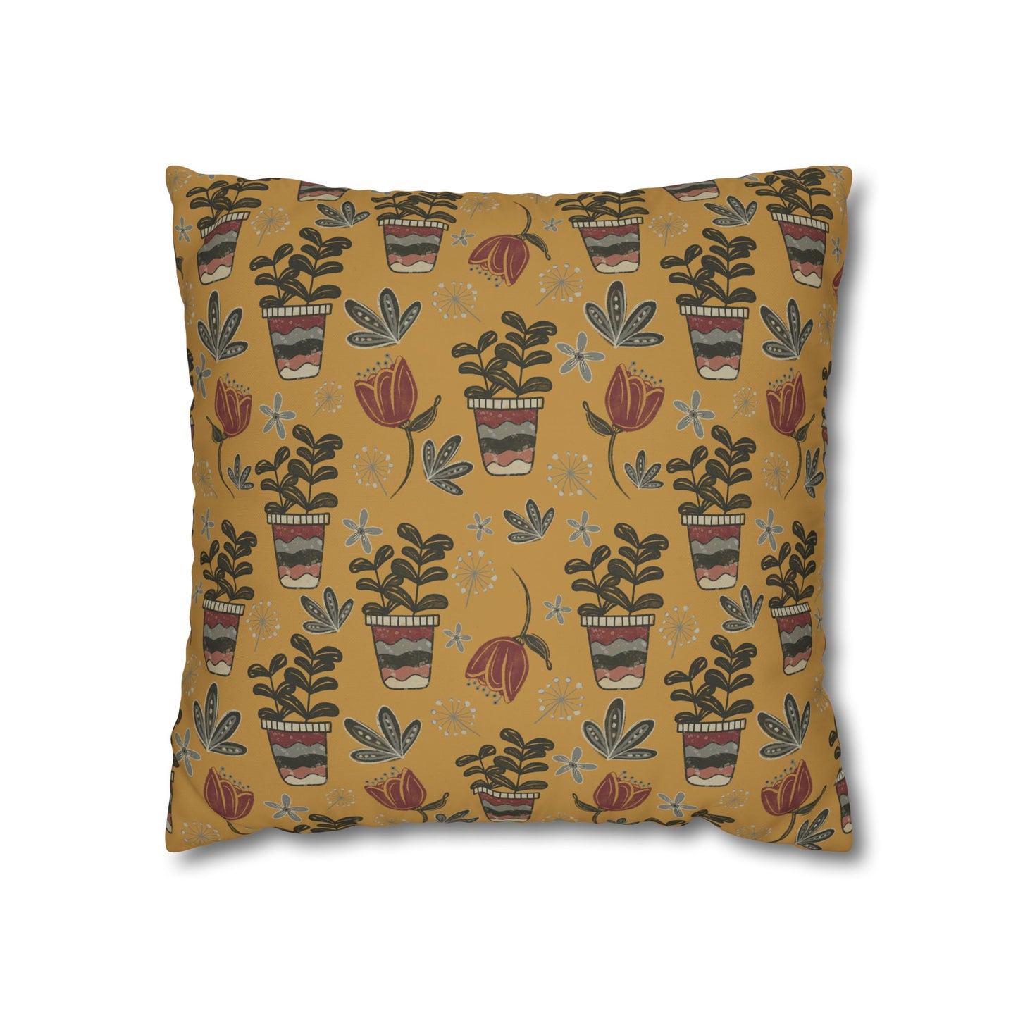 Country Cottage Collection - Cushion with hand drawn artwork - Solei Designs