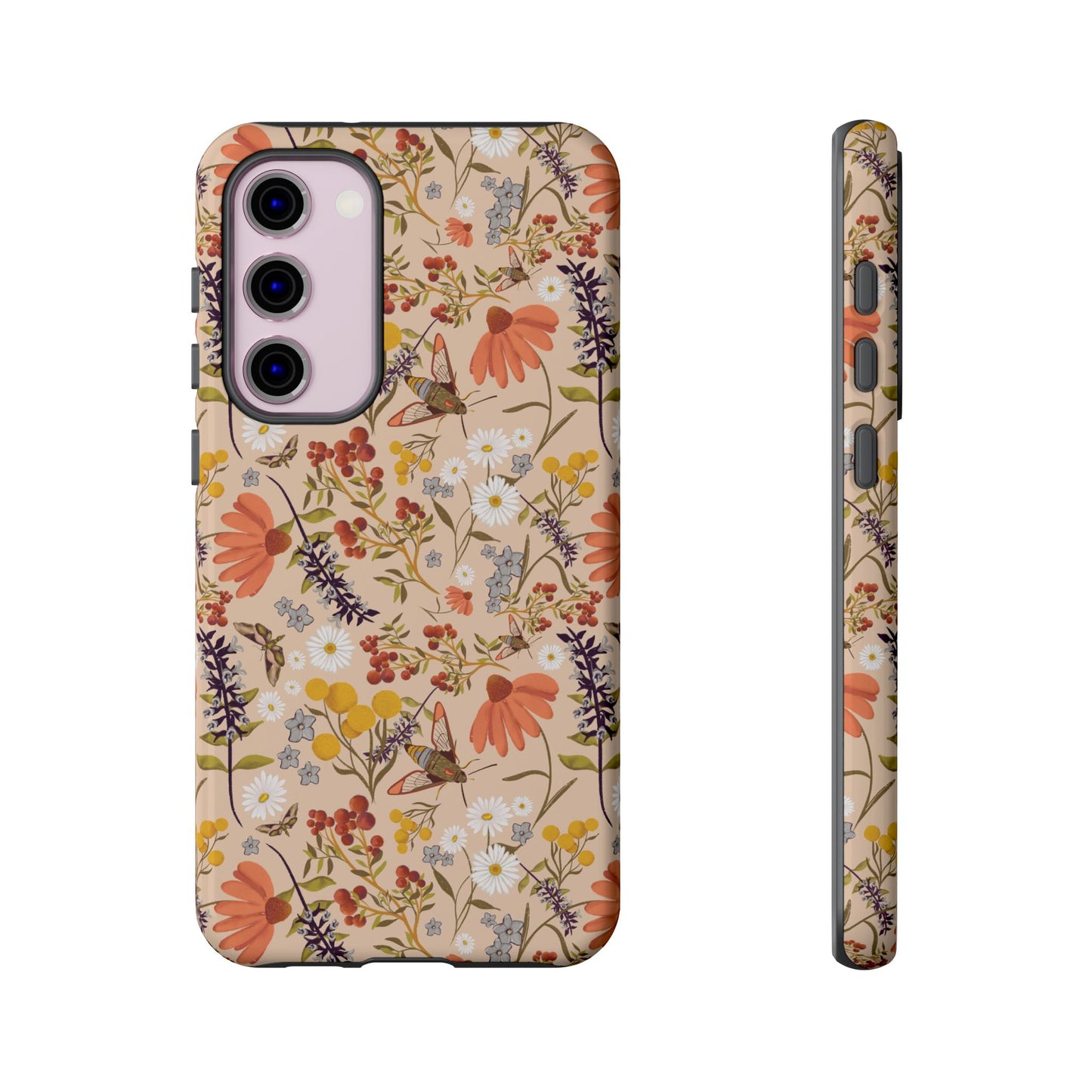 Whimsical Wildflower Design - Phone tough case