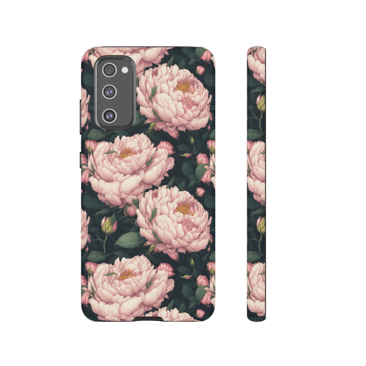 Pink Peony Phone Tough Case