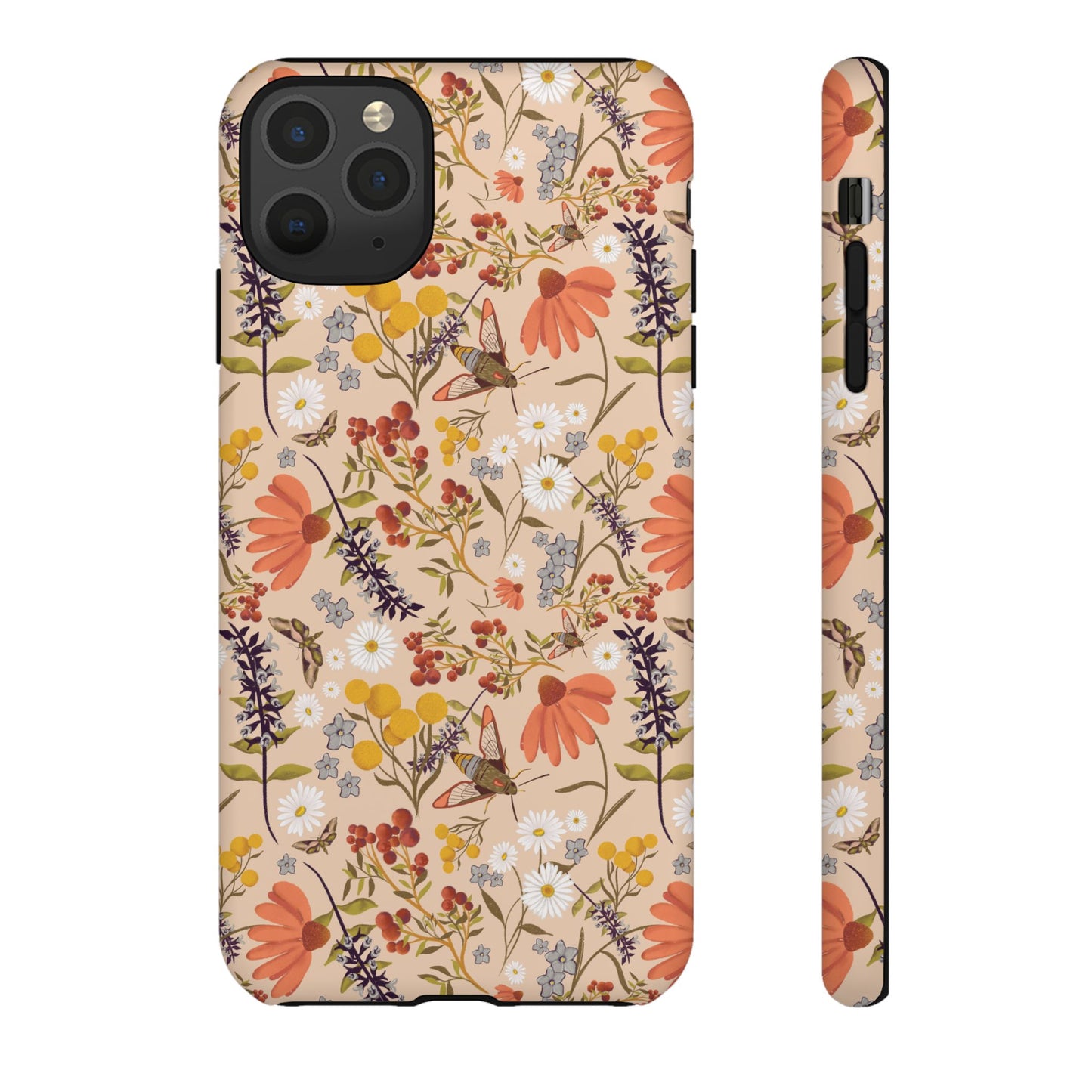 Whimsical Wildflower Design - Phone tough case